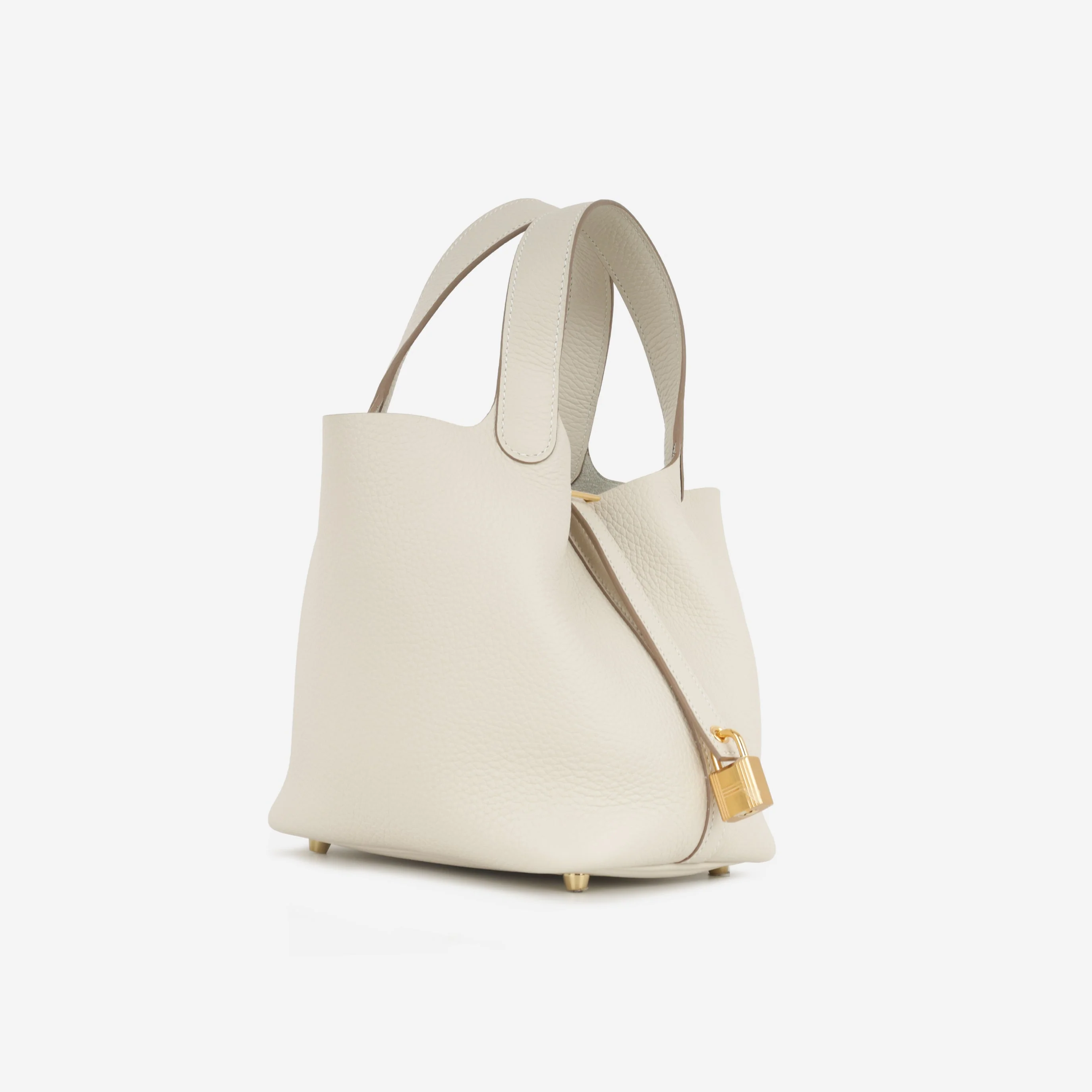 Hermès Picotin 18 - Craie Clemence | Gold Hardware (NWT) - Image 3