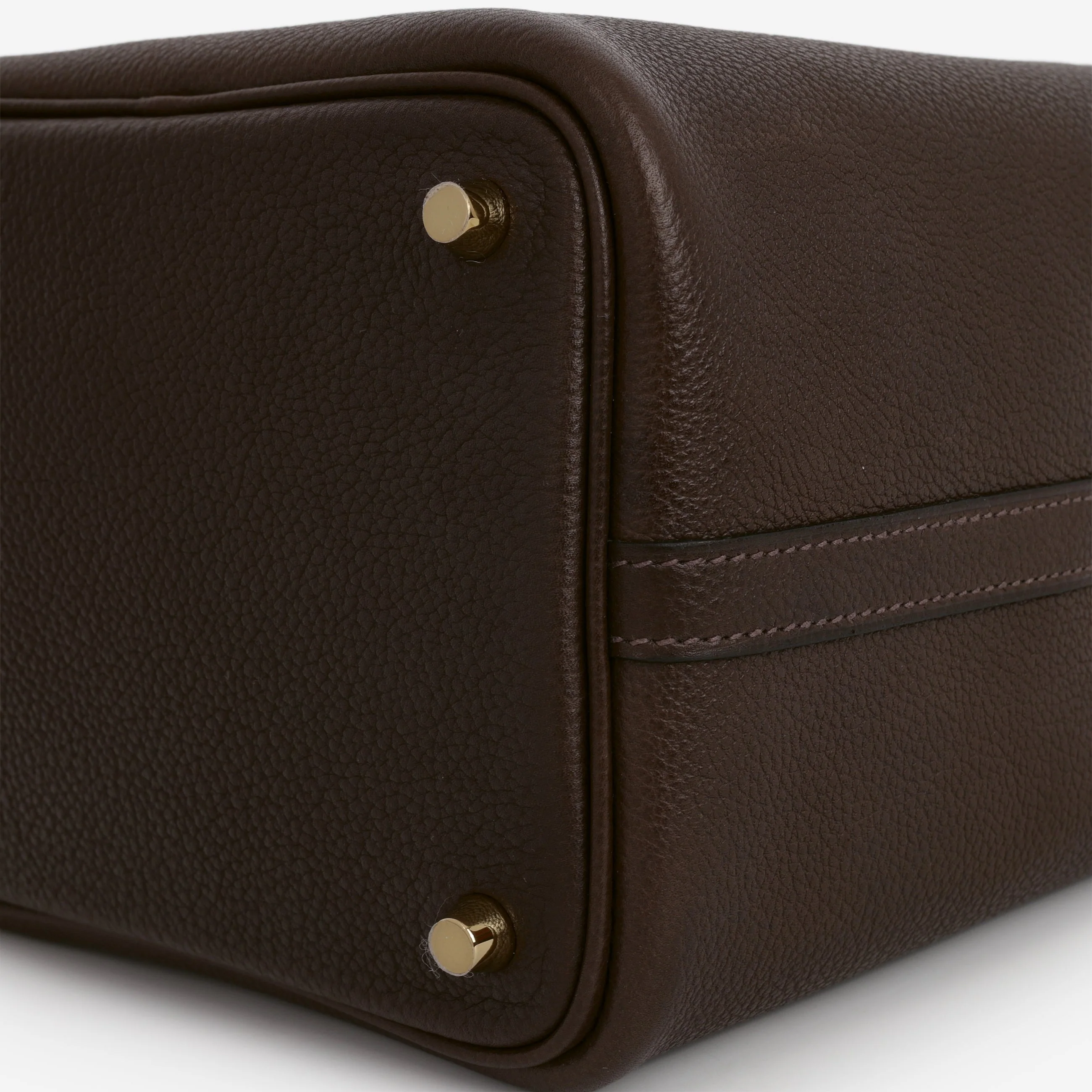 Hermès Picotin 18 - Ebene Barenia Faubourg | Gold Hardware - Image 6