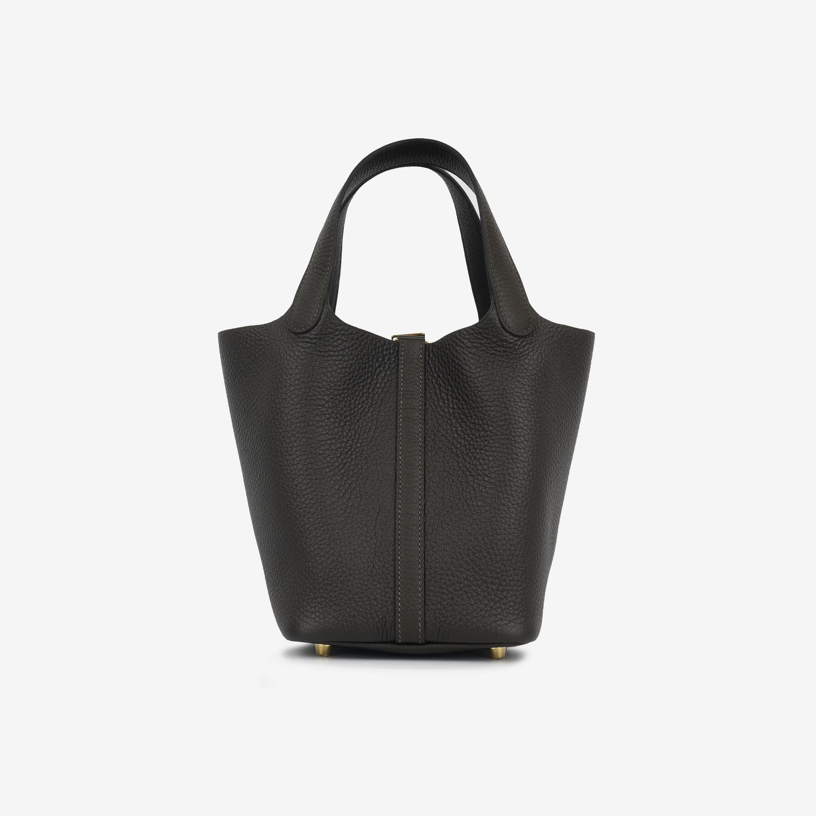 Hermès Picotin 18 - Ebene Clemence | Gold Hardware - Image 2