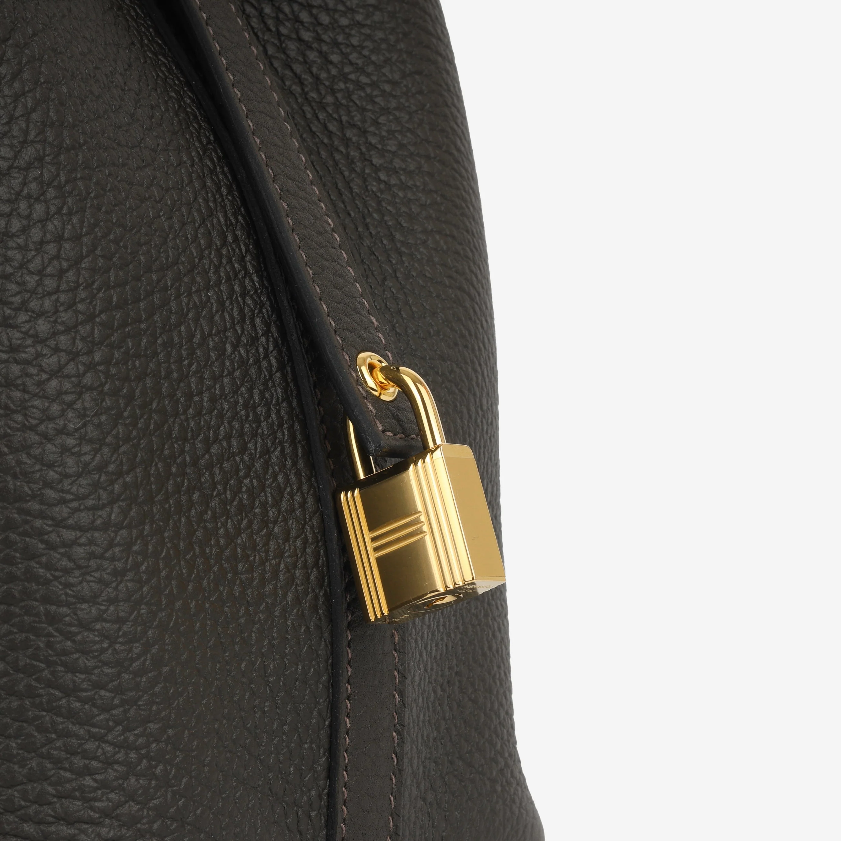 Hermès Picotin 18 - Ebene Clemence | Gold Hardware - Image 6