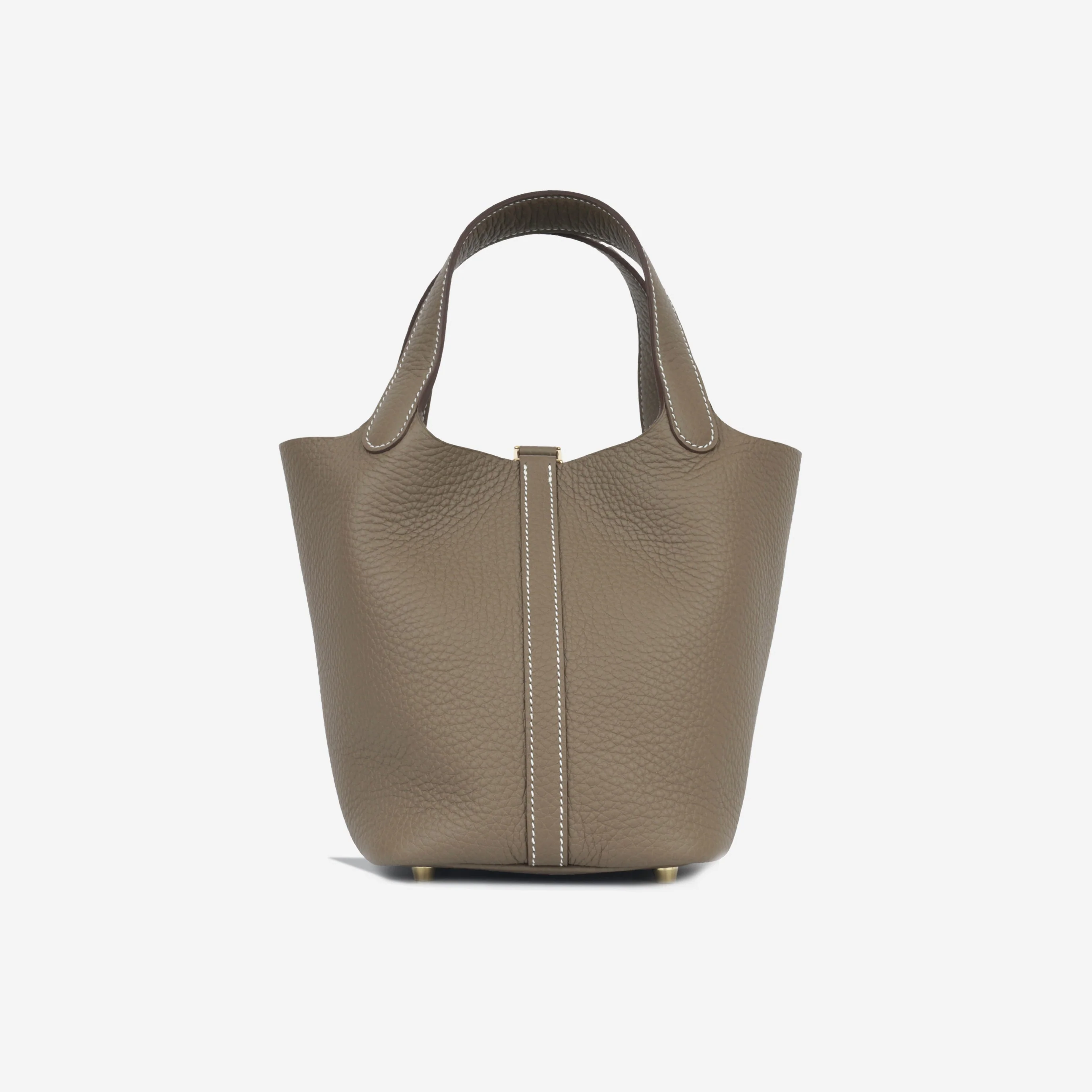 Hermès Picotin 18 - Etoupe Clemence | Gold Hardware - Image 5