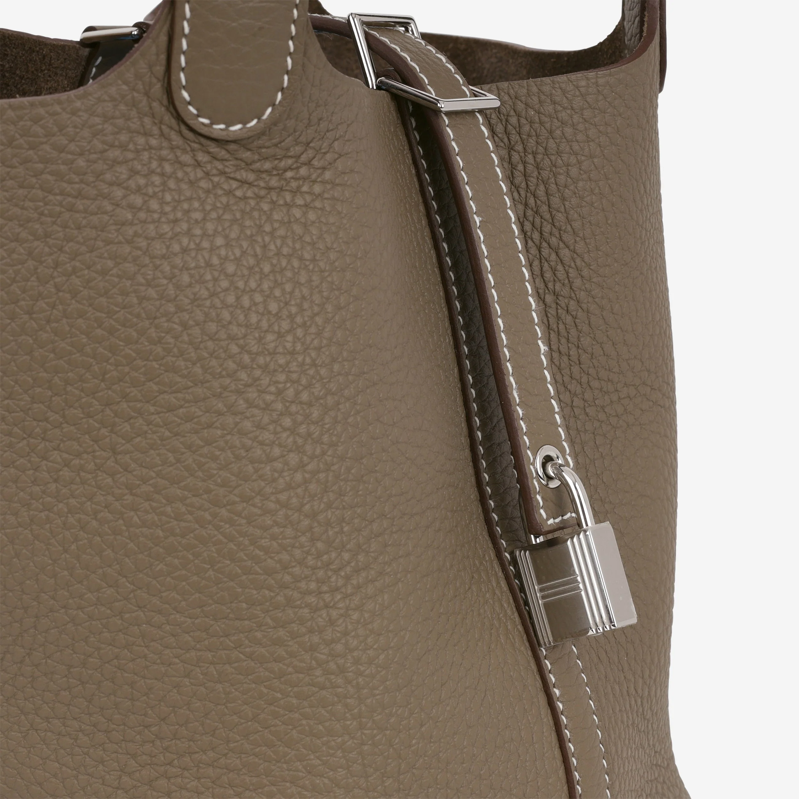 Hermès Picotin 18 - Etoupe Clemence | Palladium Hardware - Image 8