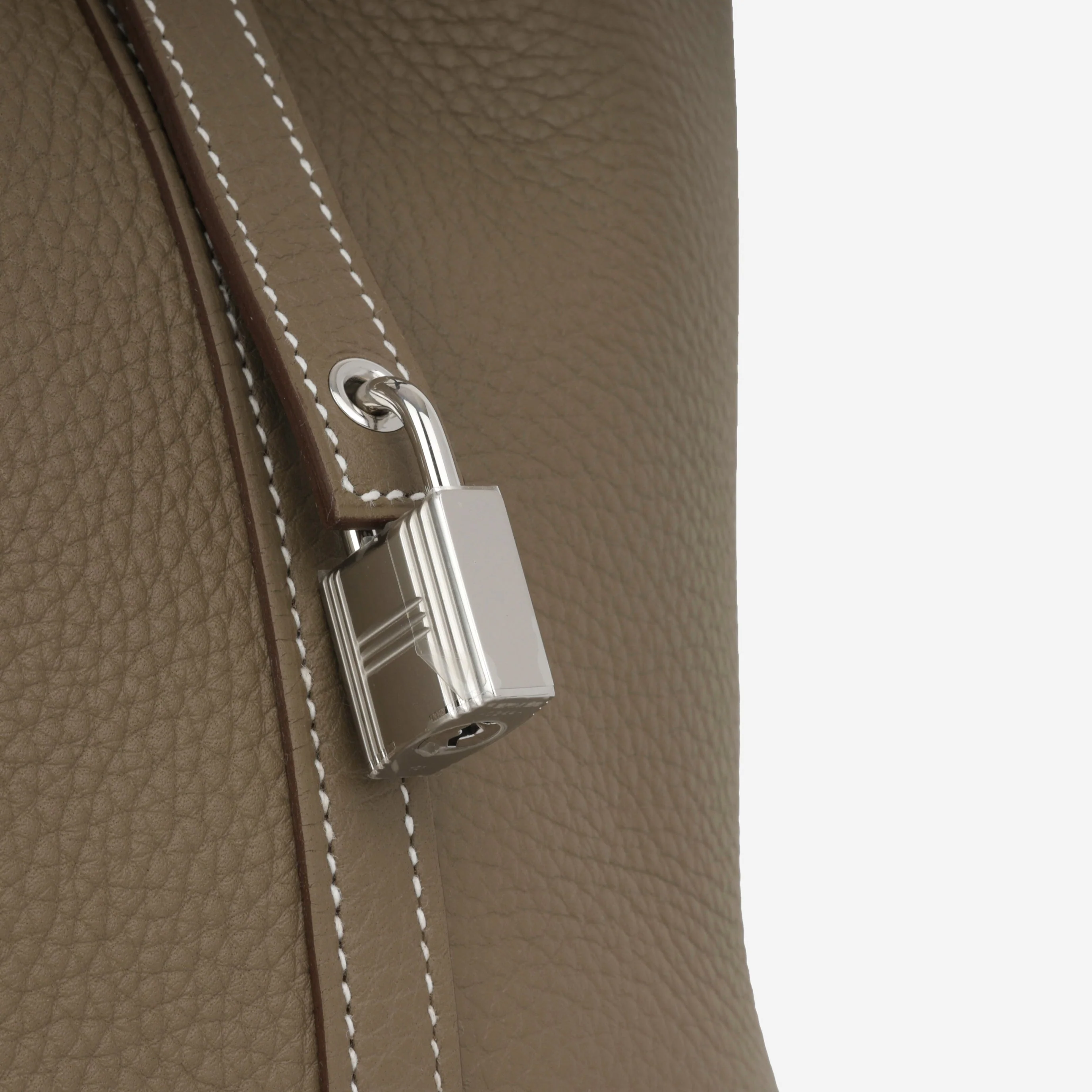 Hermès Picotin 18 - Etoupe Etoupe Clemence | Palladium Hardware - Image 5