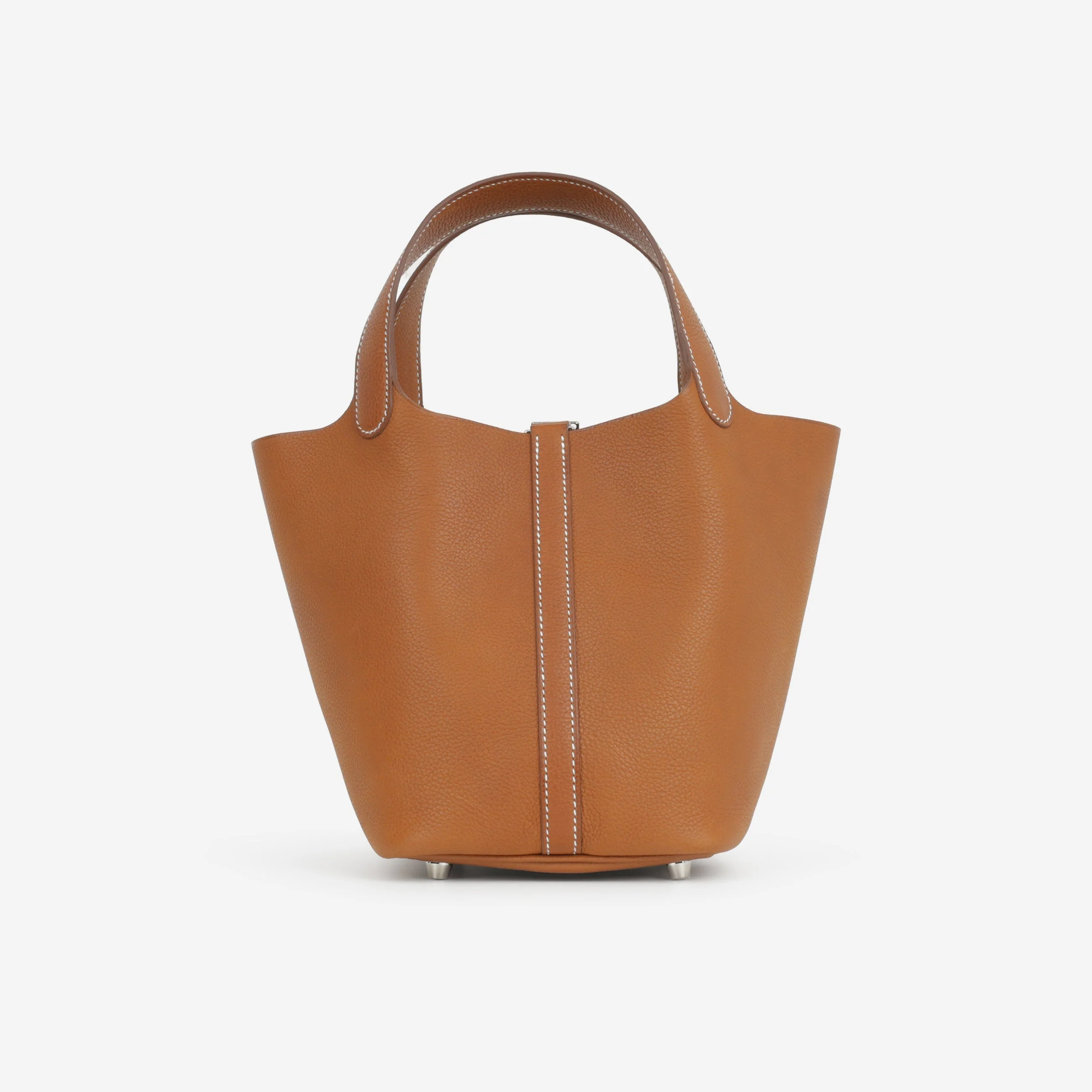 Hermès Picotin 18 - Fauve Barenia Faubourg | Palladium Hardware - Image 2