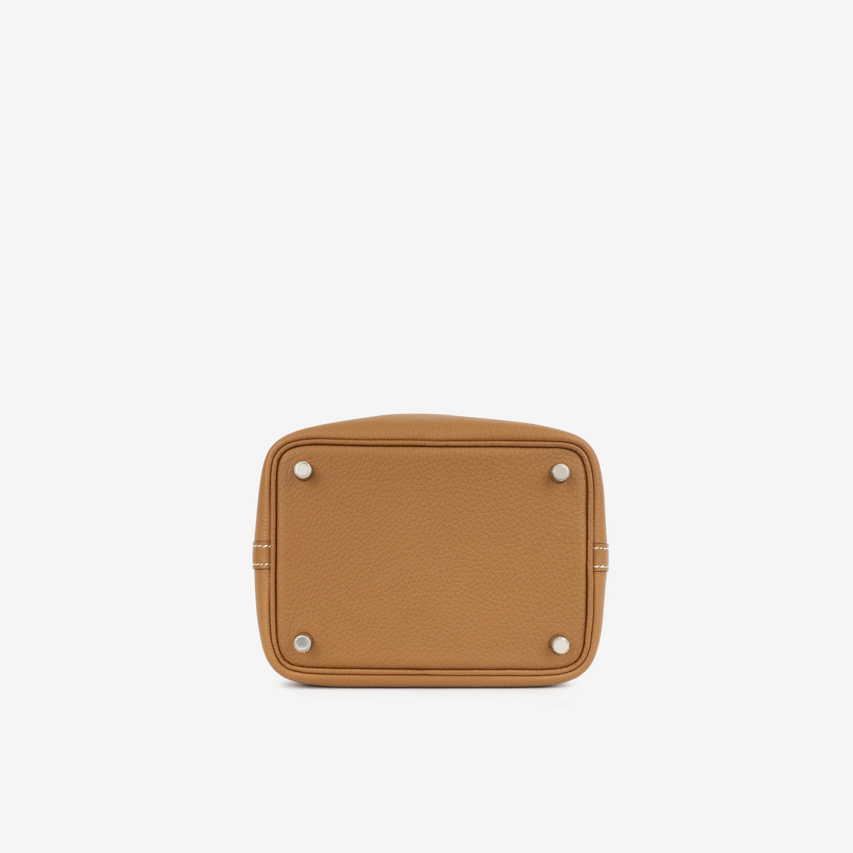 Hermès Picotin 18 - Gold Clemence | Palladium Hardware - Image 5