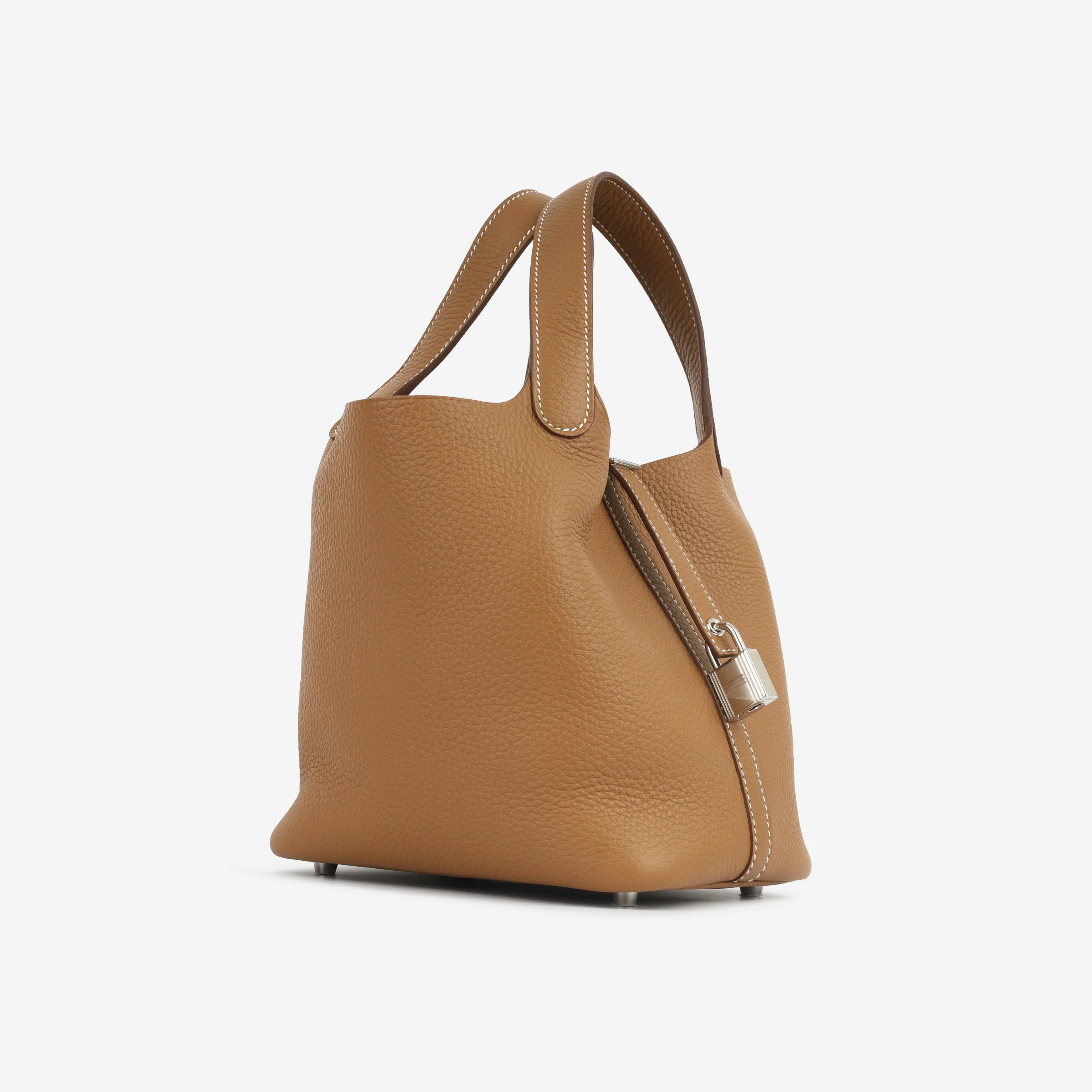 Hermès Picotin 18 - Gold Clemence | Palladium Hardware - Image 2