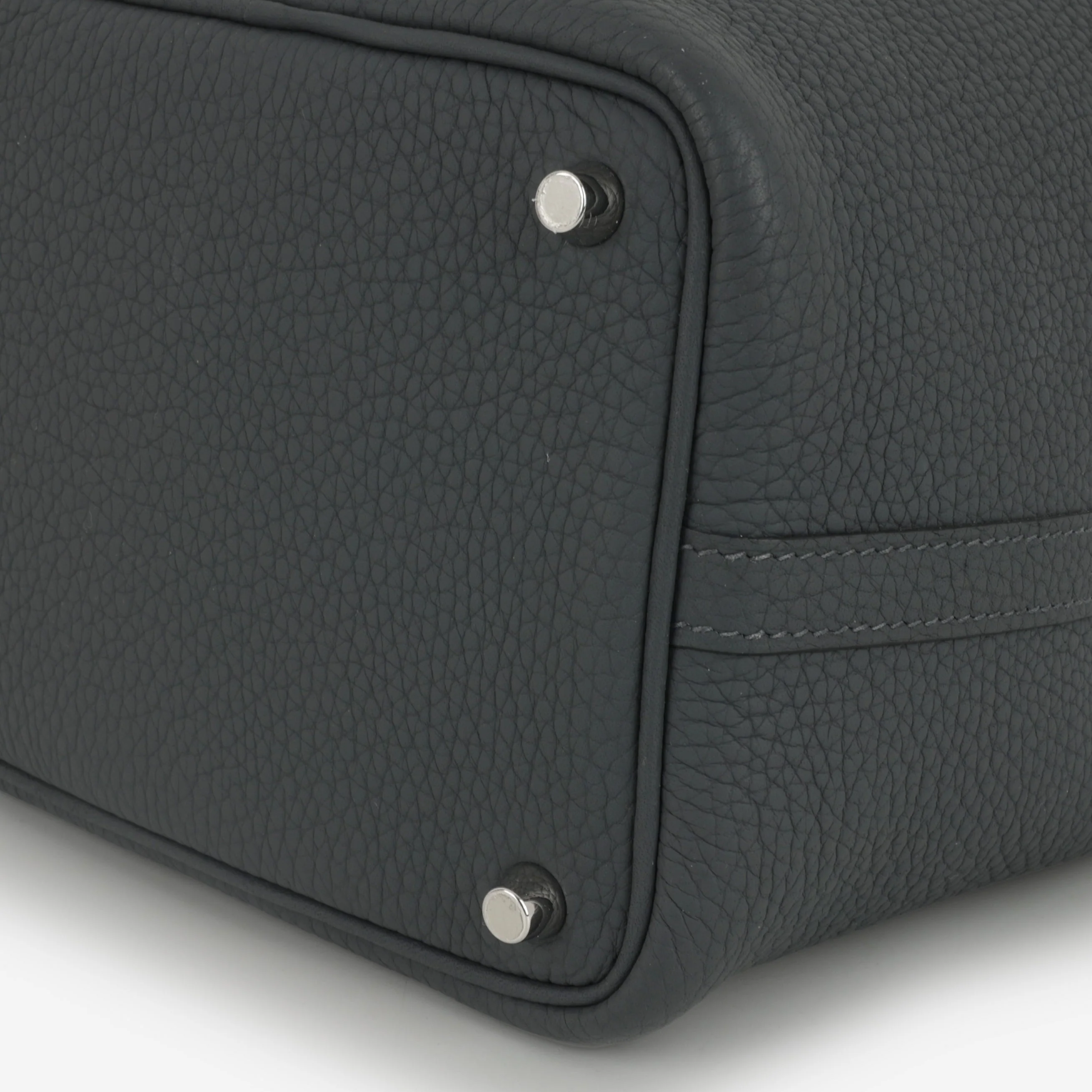 Hermès Picotin 18 - Gris Misty Clemence | Palladium Hardware - Image 6