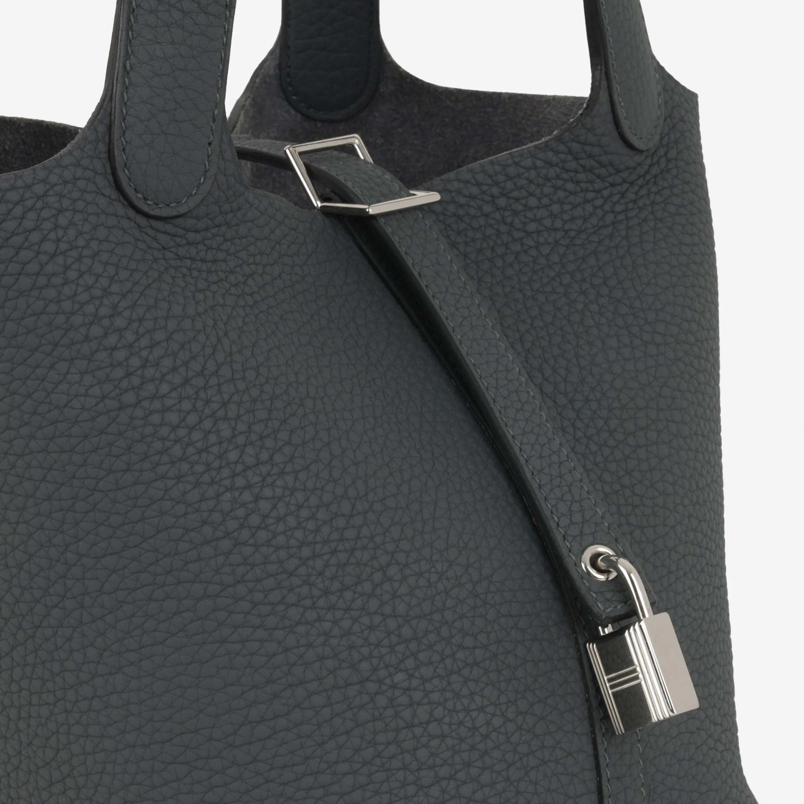 Hermès Picotin 18 - Gris Misty Clemence | Palladium Hardware - Image 8