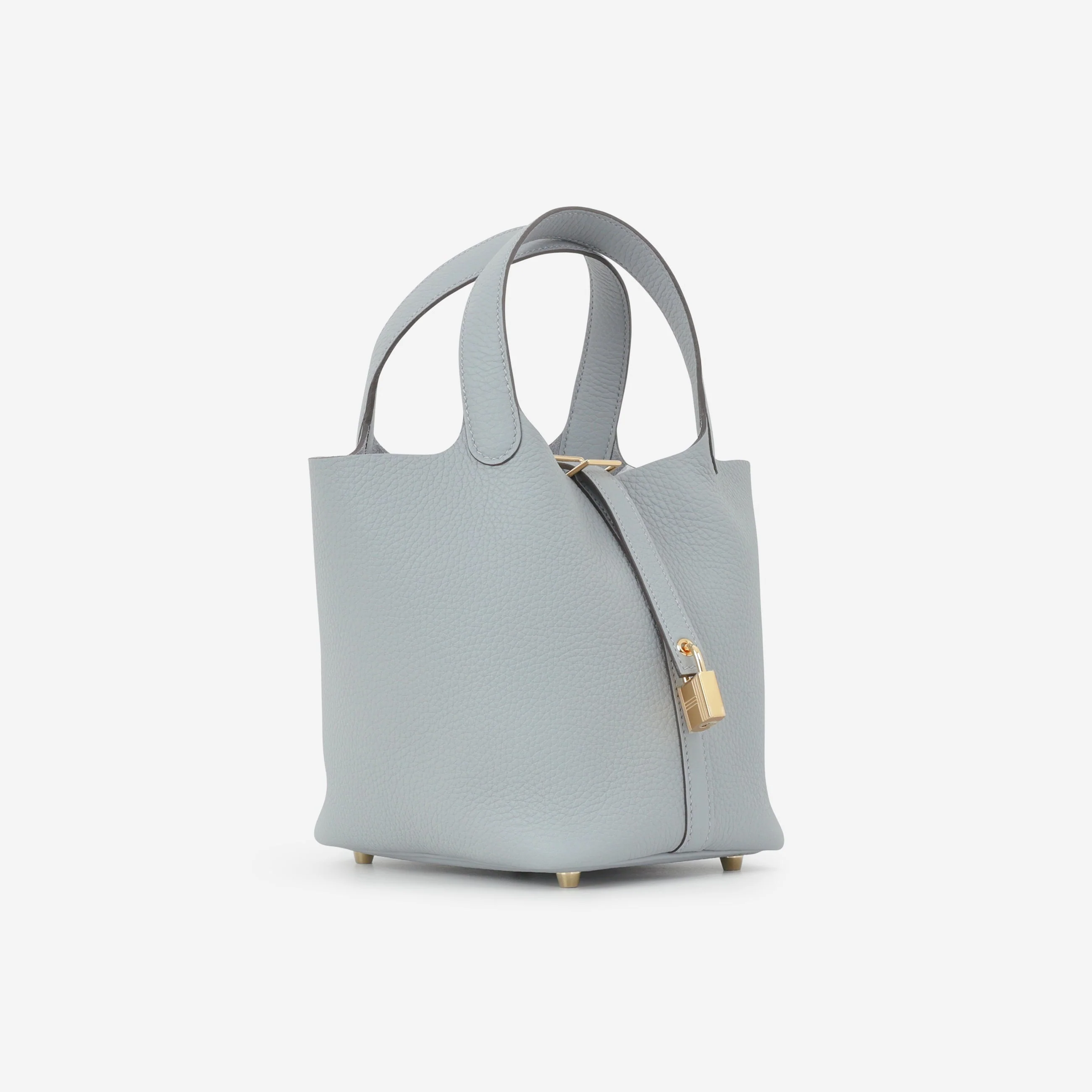 Hermès Picotin 18 - Gris Pantin Clemence | Gold Hardware - Image 2