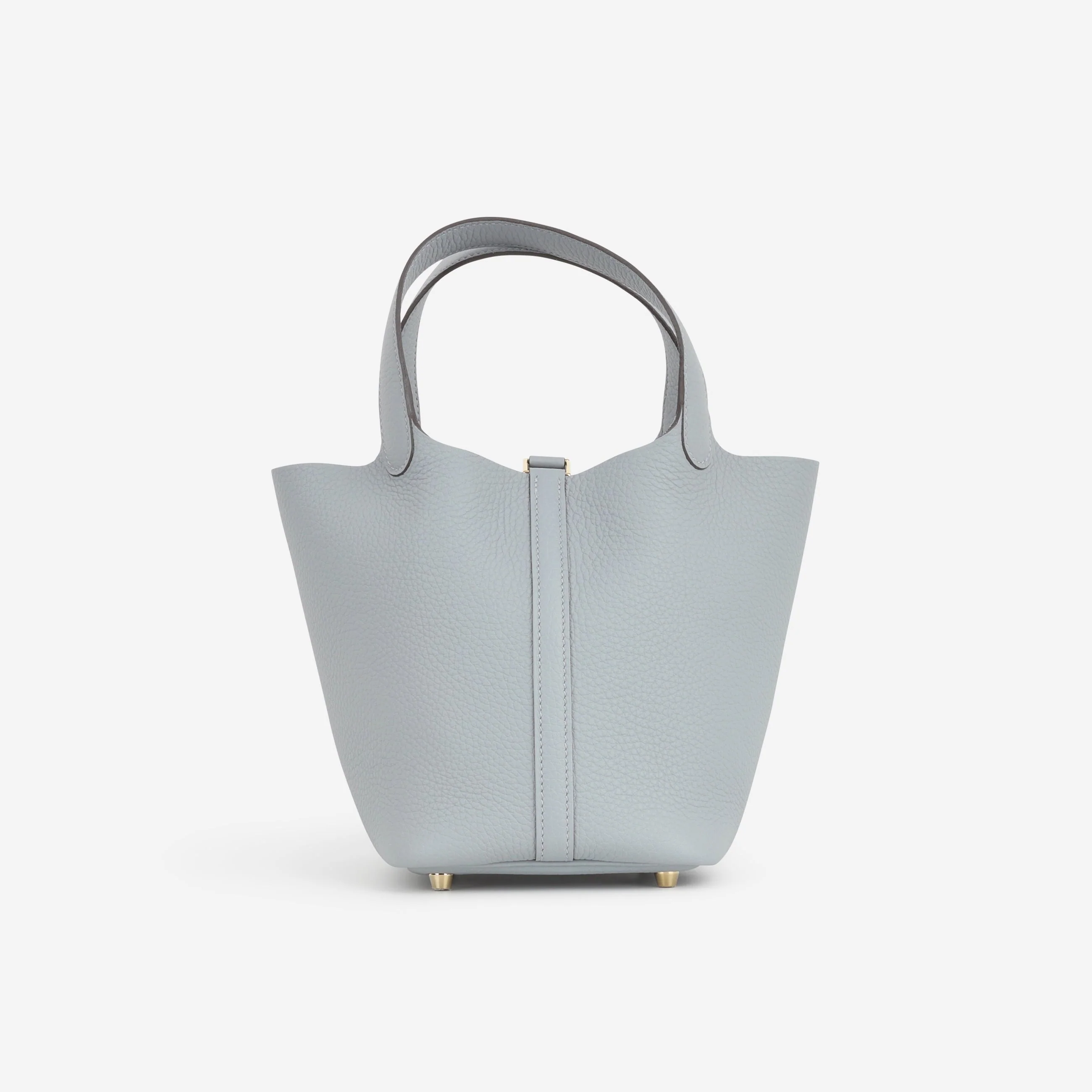 Hermès Picotin 18 - Gris Pantin Clemence | Gold Hardware - Image 3