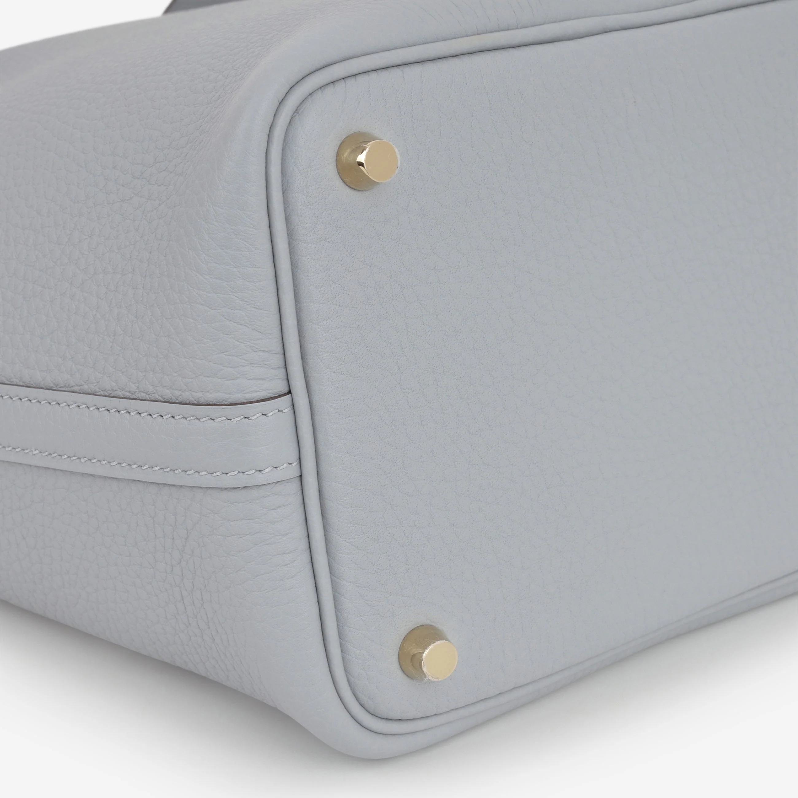 Hermès Picotin 18 - Gris Pantin Clemence | Gold Hardware - Image 6