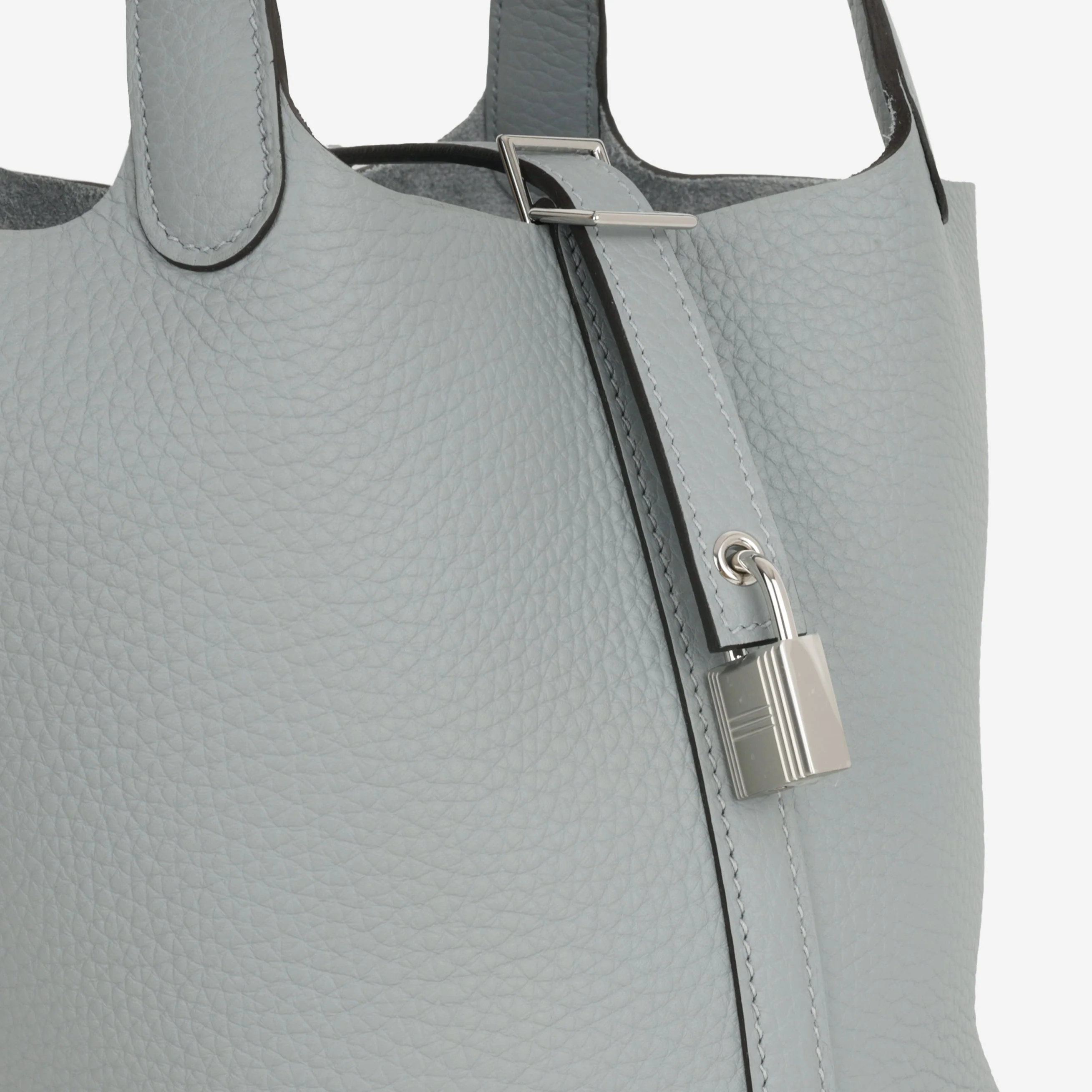 Hermès Picotin 18 - Gris Pantin Clemence | Palladium Hardware (NWT) - Image 8