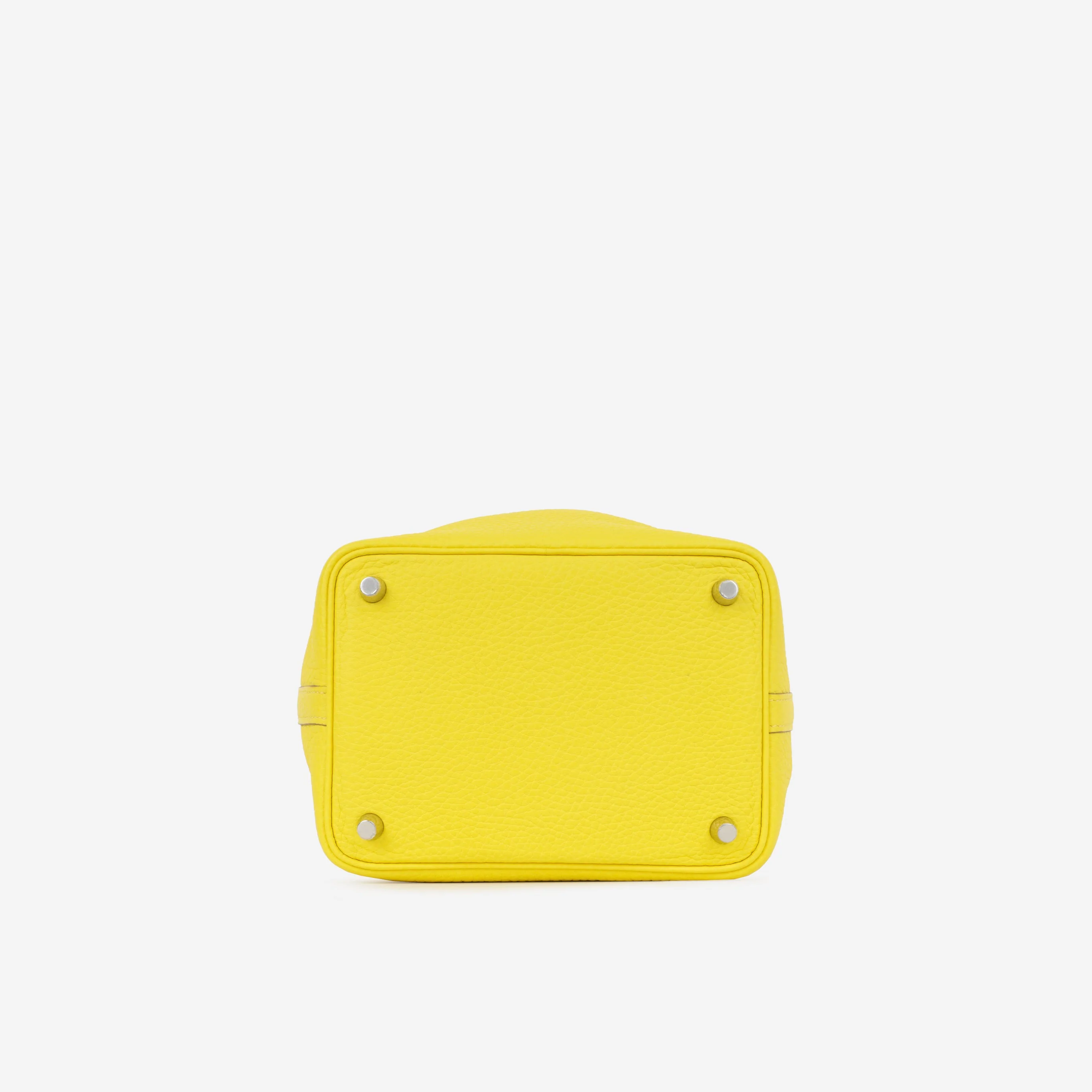 Hermès Picotin 18 - Lime Clemence | Palladium Hardware - Image 3