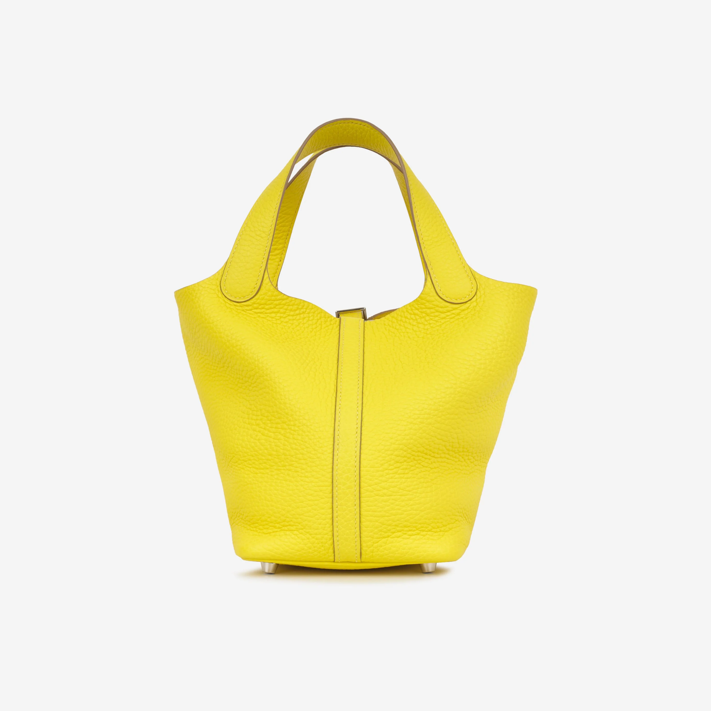 Hermès Picotin 18 - Lime Clemence | Palladium Hardware - Image 5