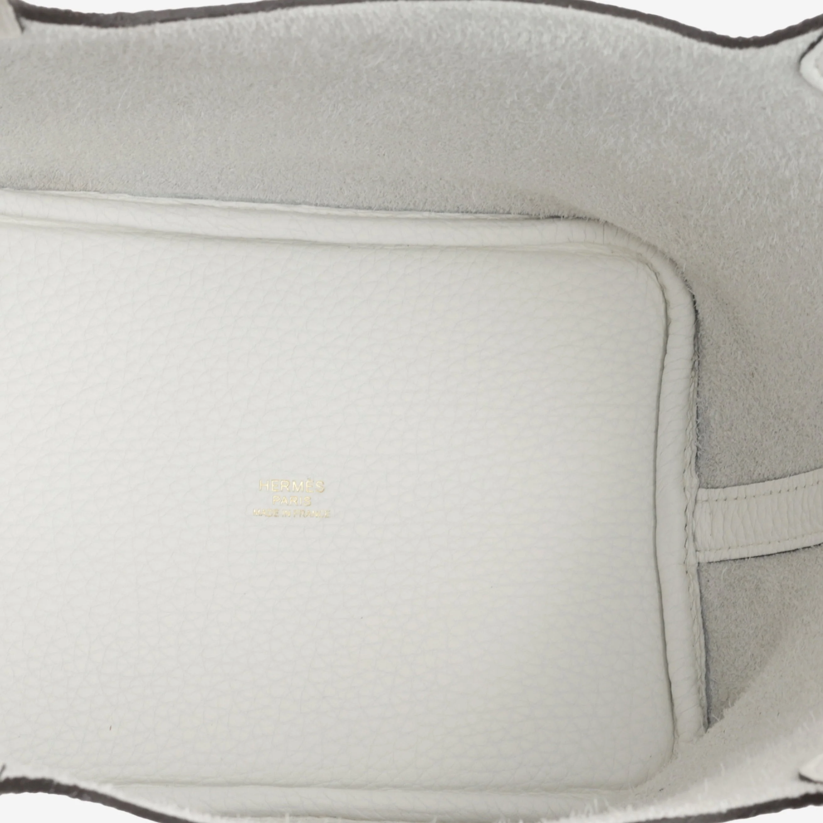 Hermès Picotin 18 - New White Clemence | Gold Hardware - Image 7