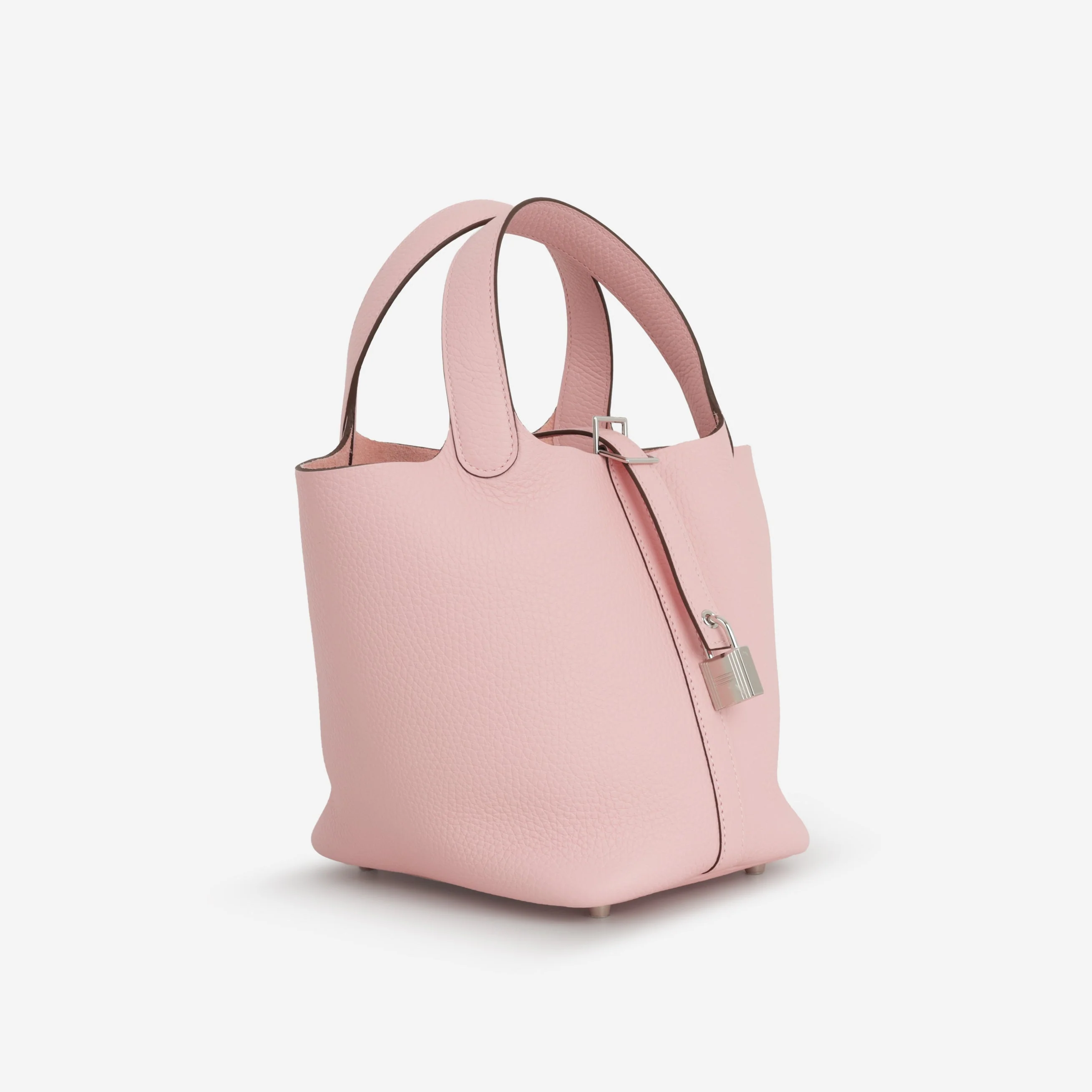 Hermès Picotin 18 - Rose Sakura Clemence | Palladium Hardware - Image 2