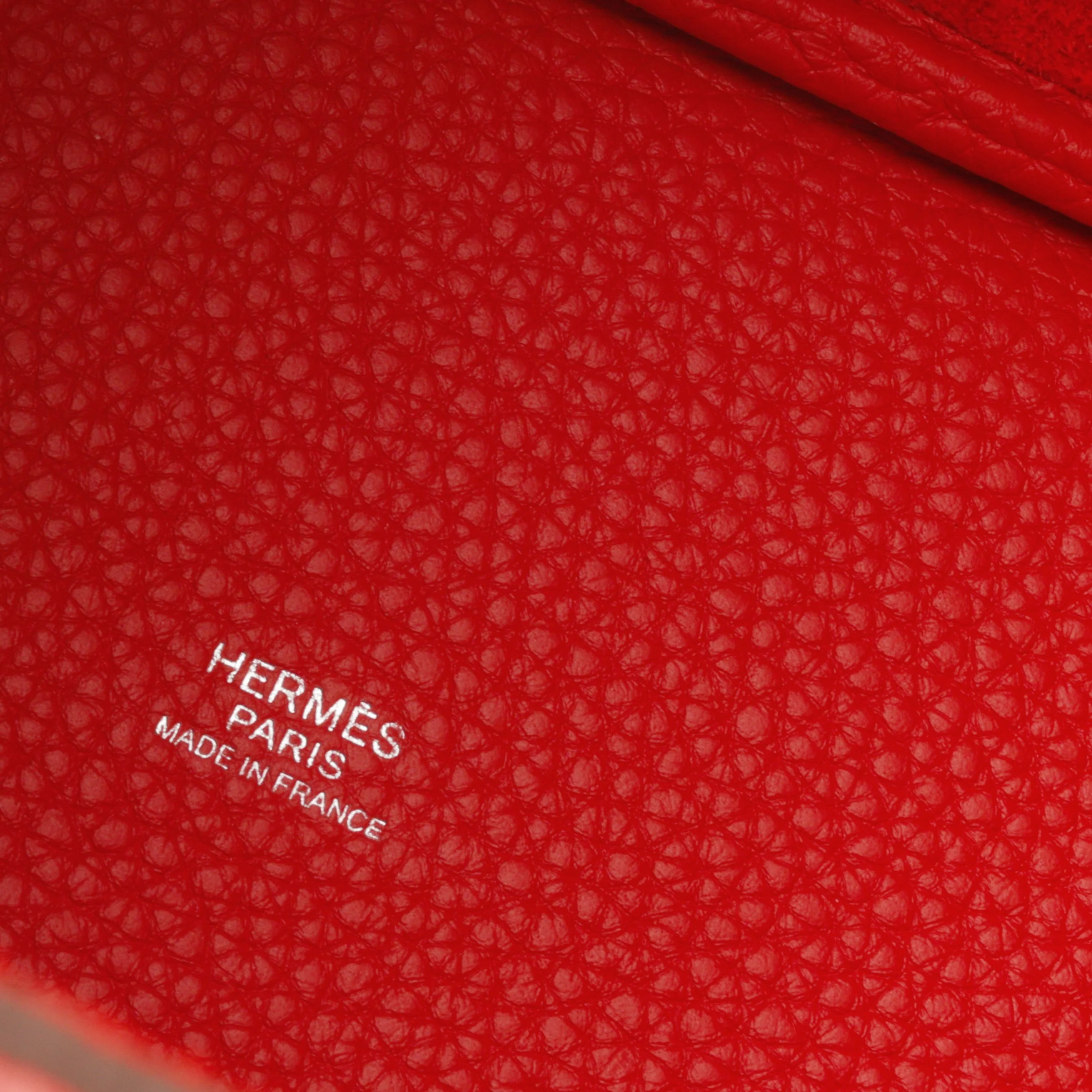 Hermès Picotin 18 - Rouge Radieux Clemence | Palladium Hardware - Image 5