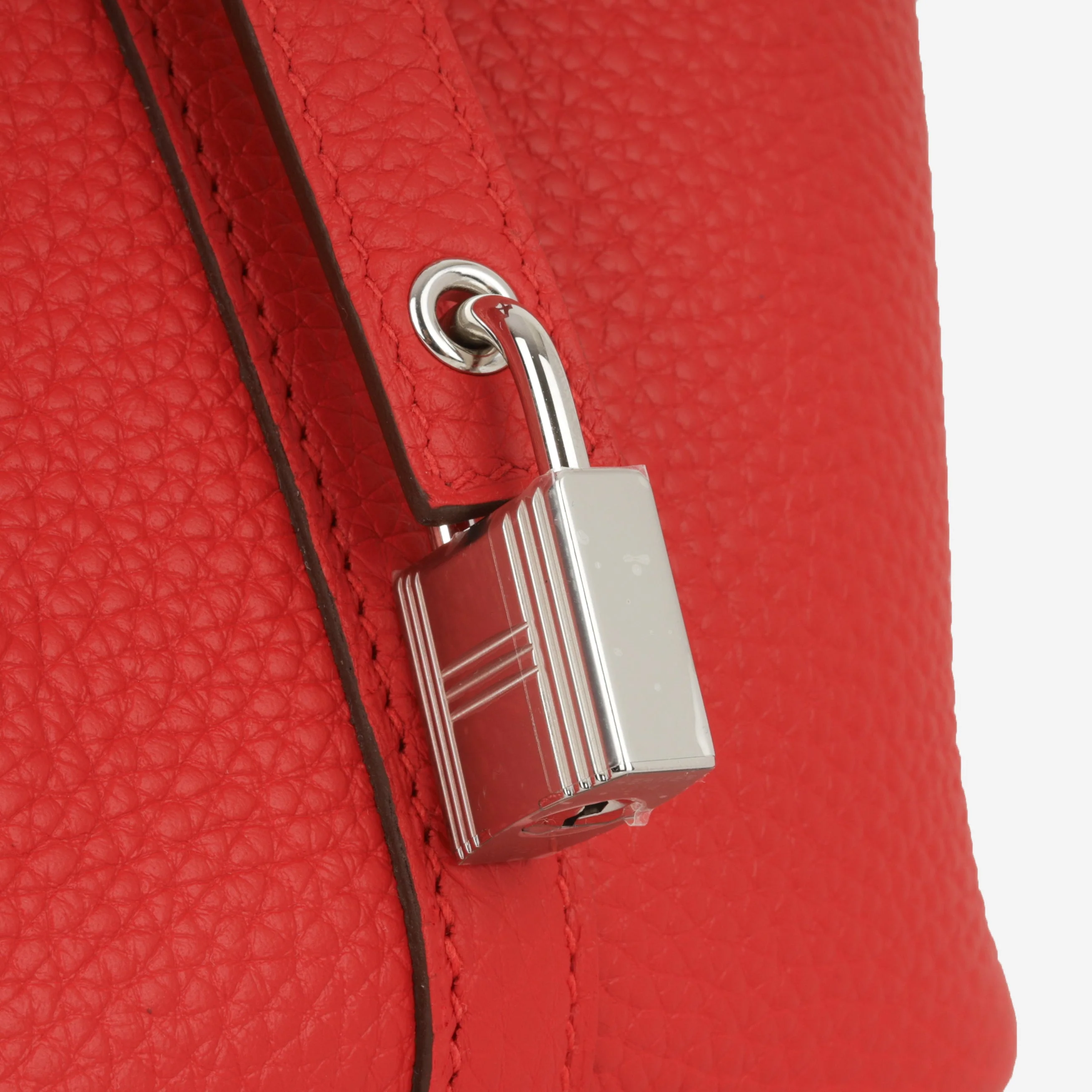Hermès Picotin 18 - Rouge Radieux Clemence | Palladium Hardware - Image 7
