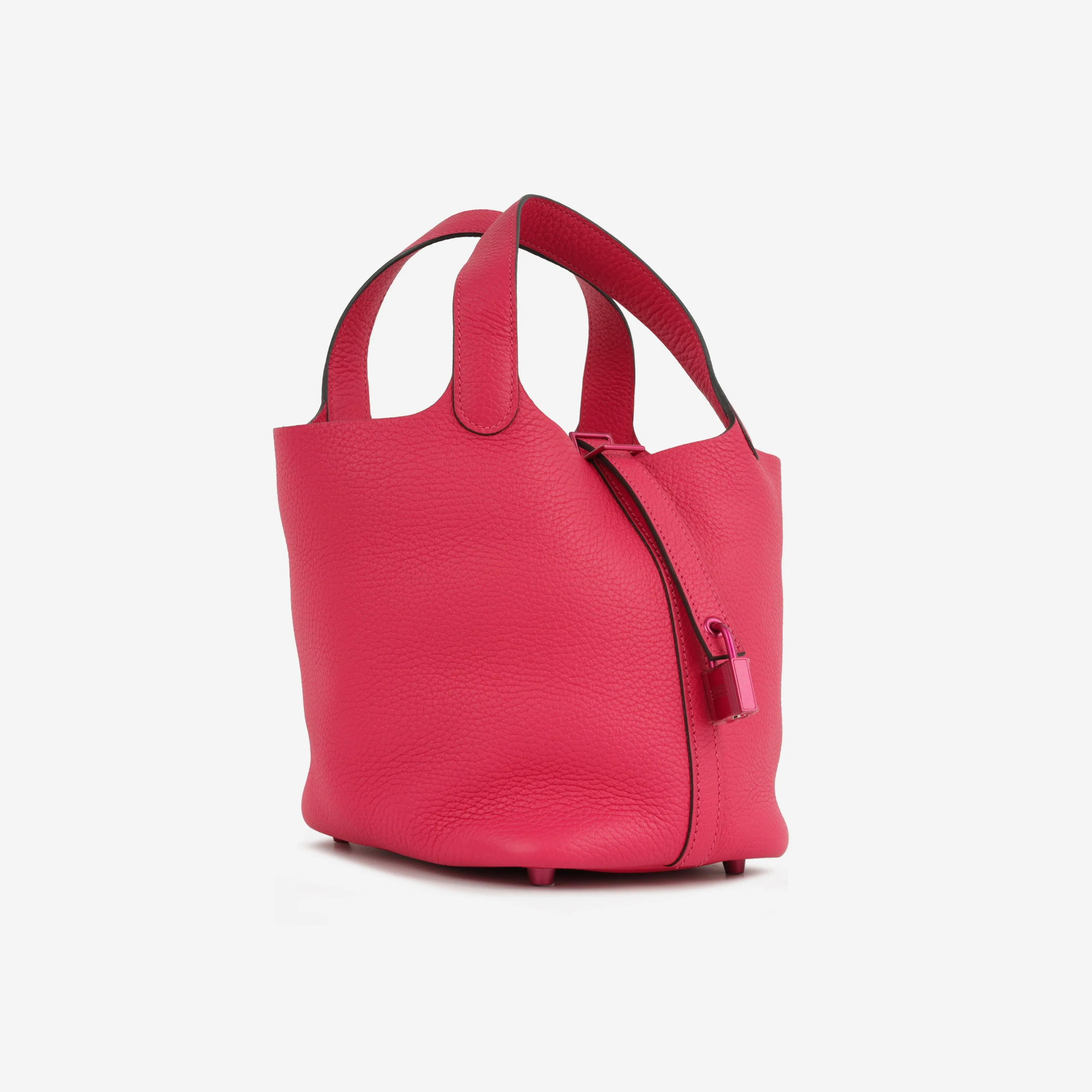 Hermès Picotin 18 So Pink - Rose Mexico Clemence | Monochrome Pink Hardware - Image 2