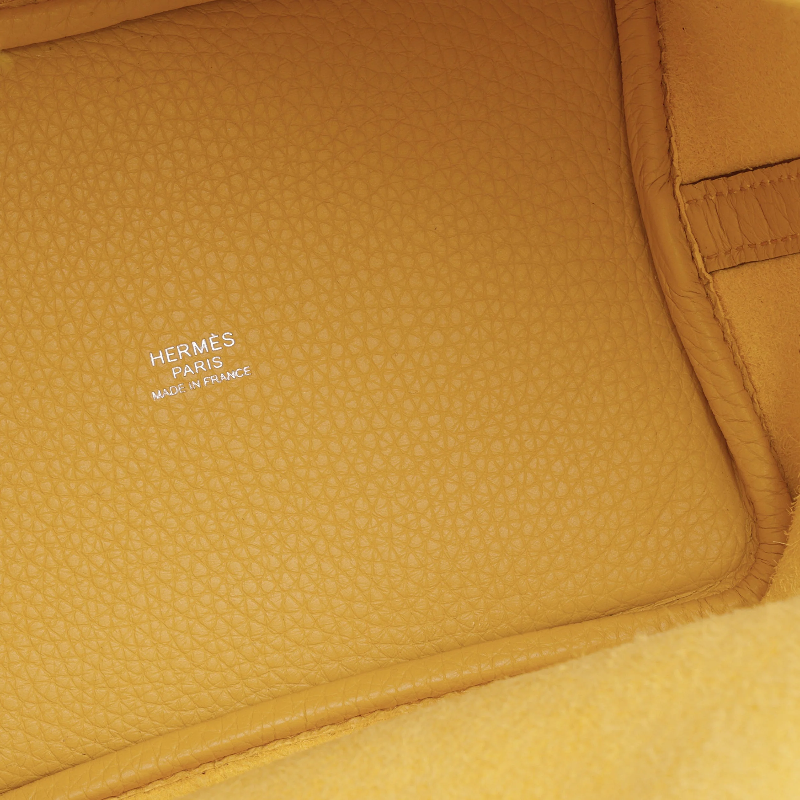Hermès Picotin 18 - Sun Clemence | Palladium Hardware - Image 5