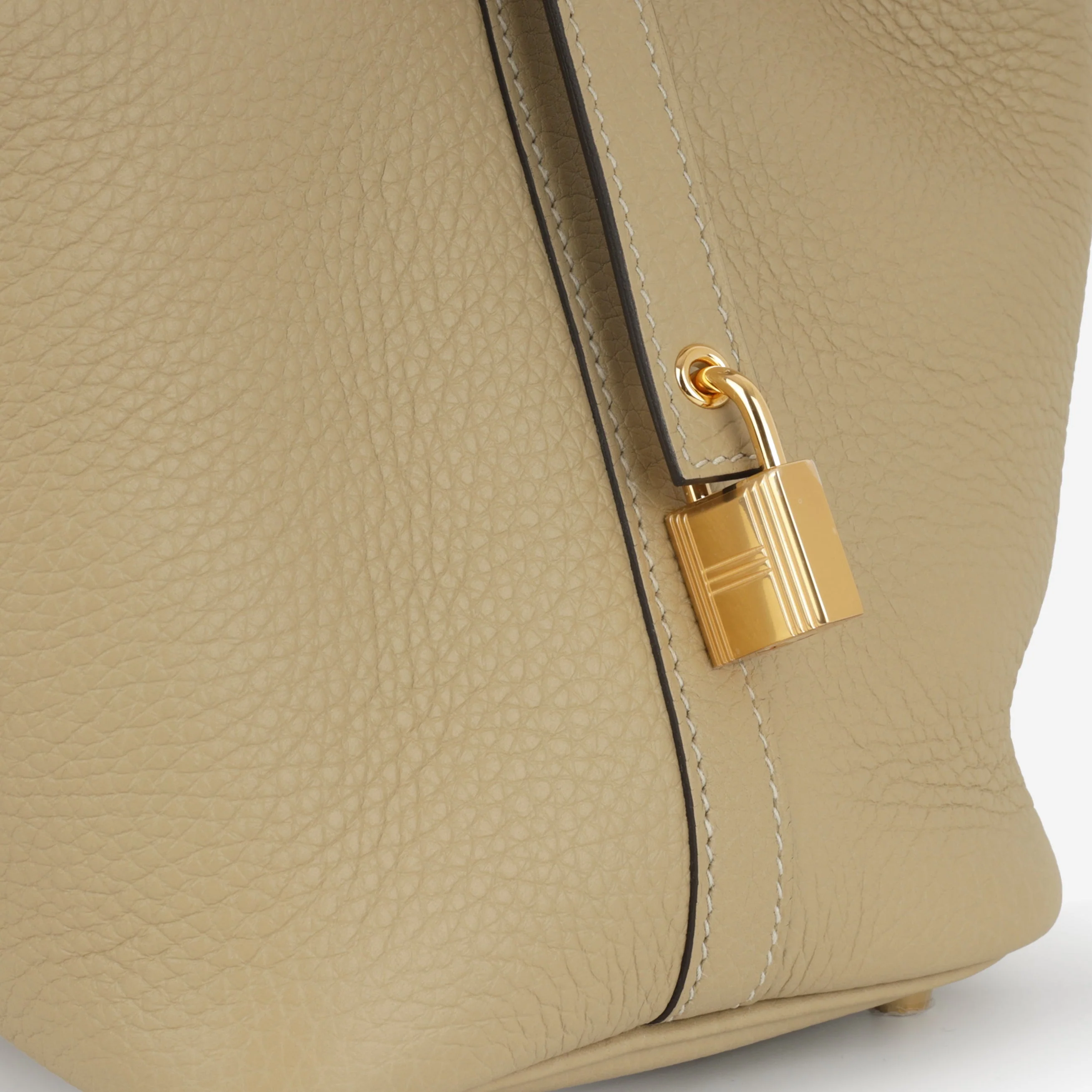 Hermès Picotin 18 - Trench Clemence | Gold Hardware - Image 7