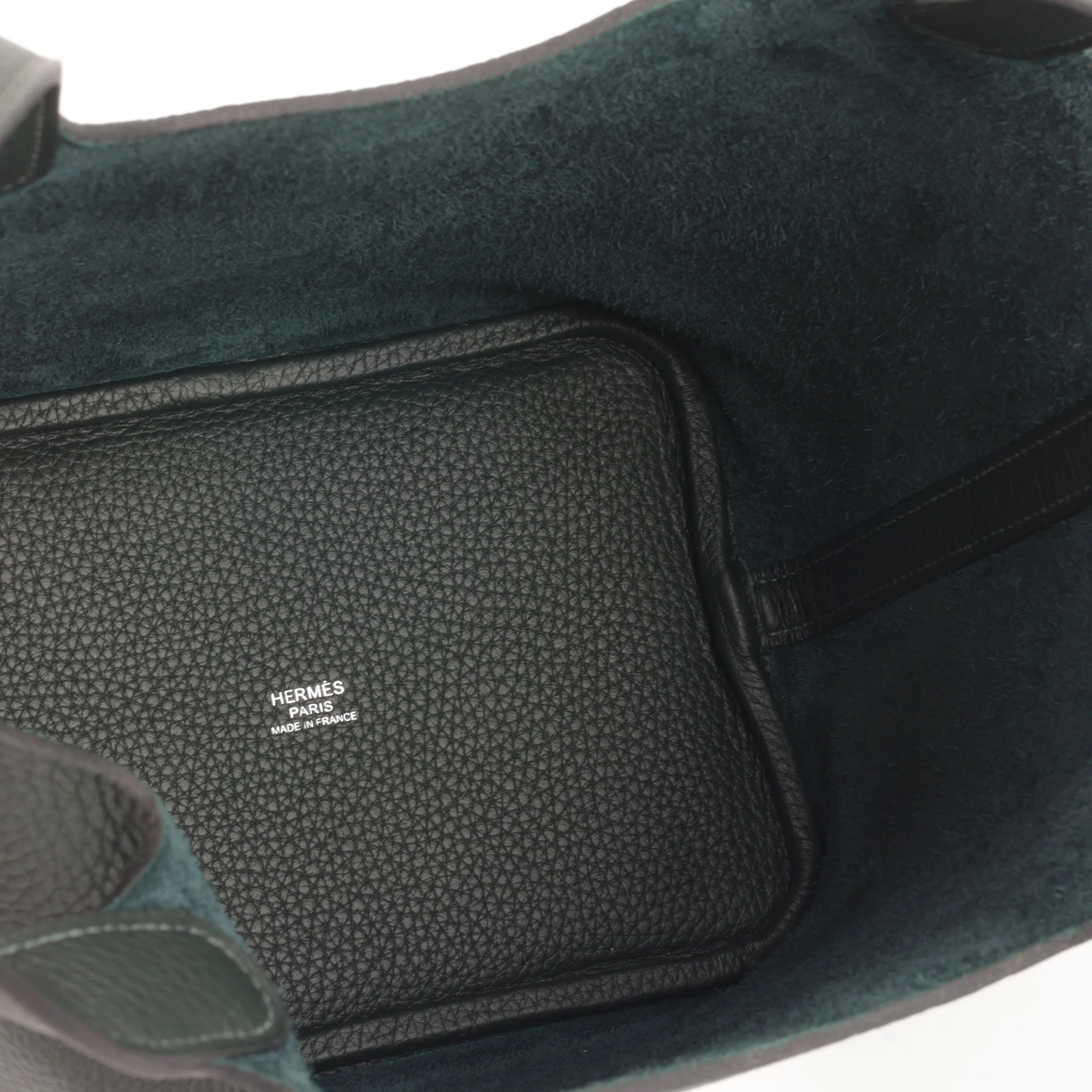 Hermès Picotin 18 - Vert Fonce Clemence | Palladium Hardware - Image 5