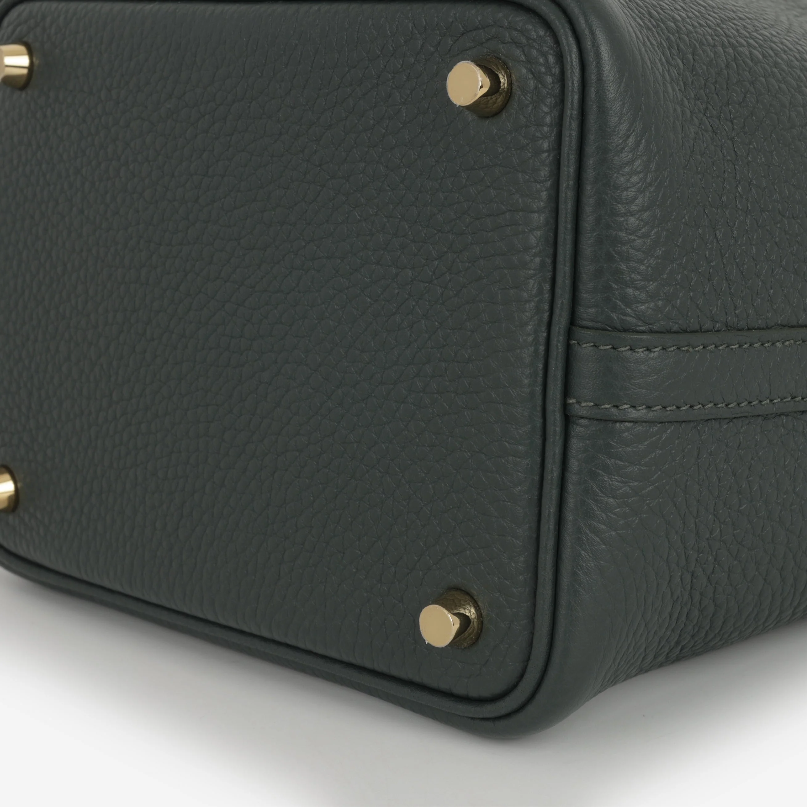 Hermès Picotin 18 - Vert Mangrove Clemence | Gold Hardware - Image 6