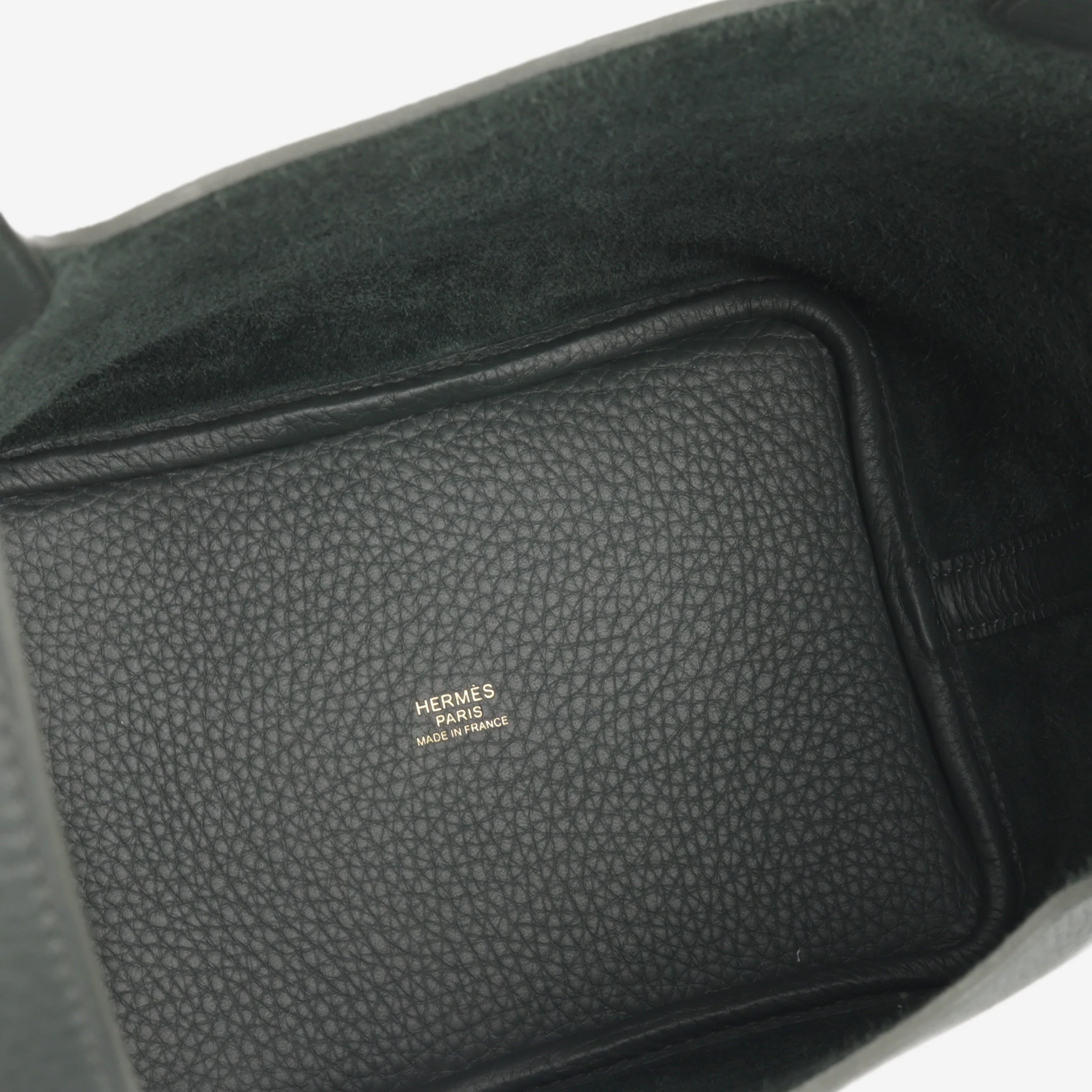 Hermès Picotin 18 - Vert Mangrove Clemence | Gold Hardware - Image 7