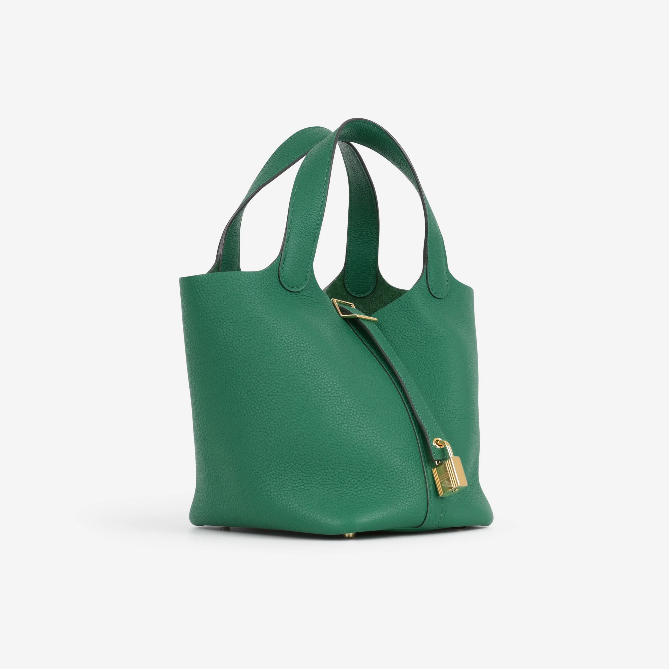 Hermès Picotin 18 - Vert Vertigo Clemence | Gold Hardware - Image 2
