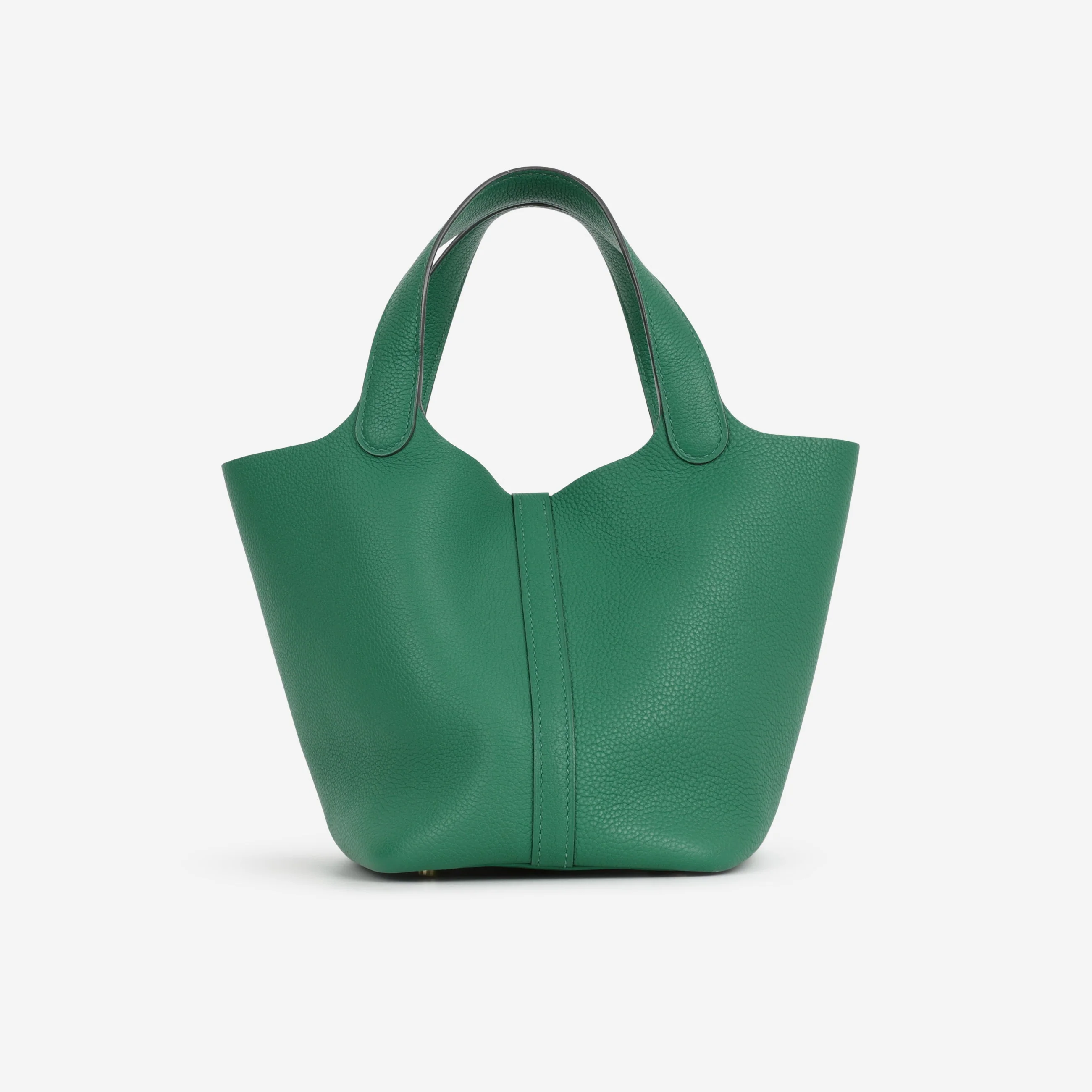 Hermès Picotin 18 - Vert Vertigo Clemence | Gold Hardware - Image 3