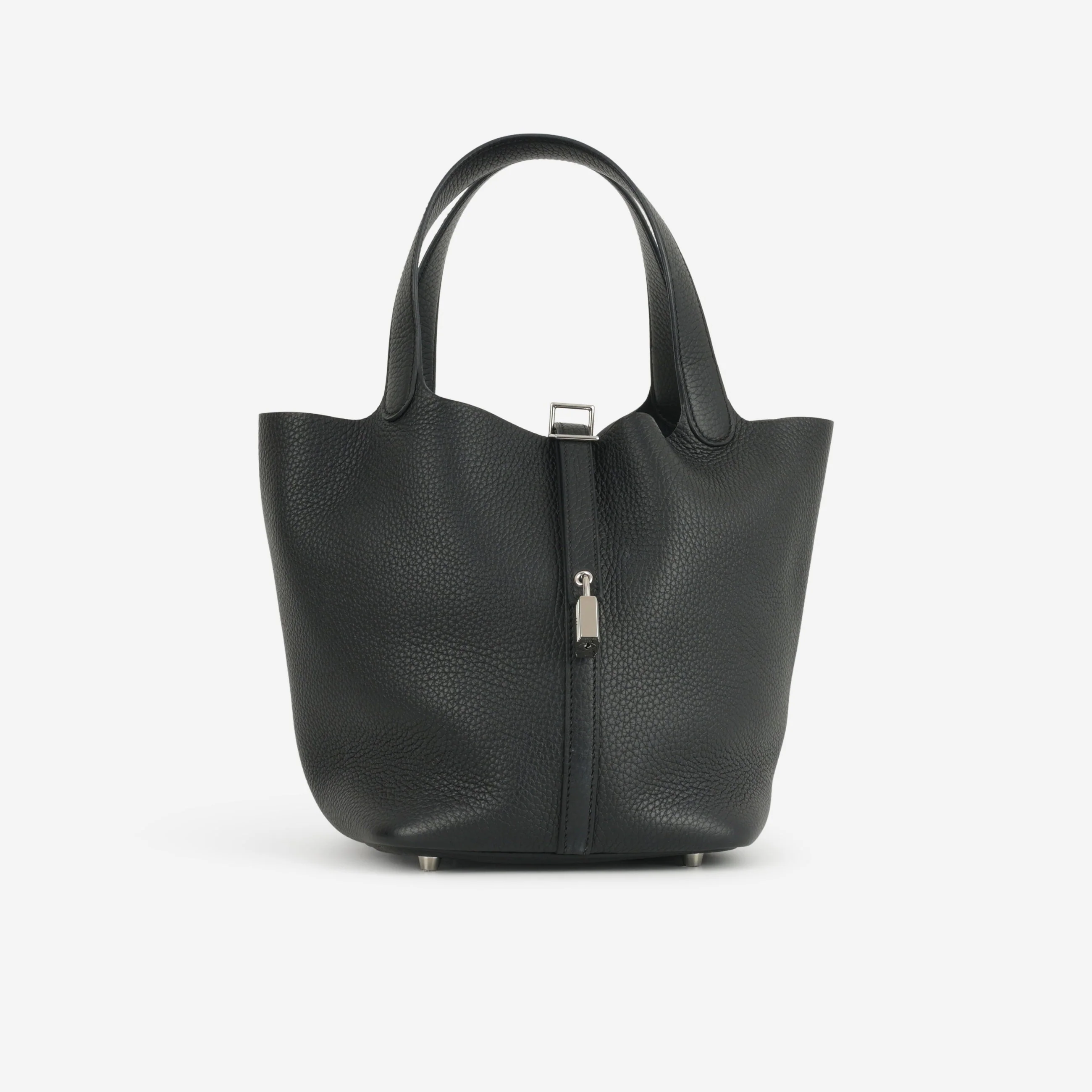 Hermès Picotin 22 - Black Clemence | Palladium Hardware
