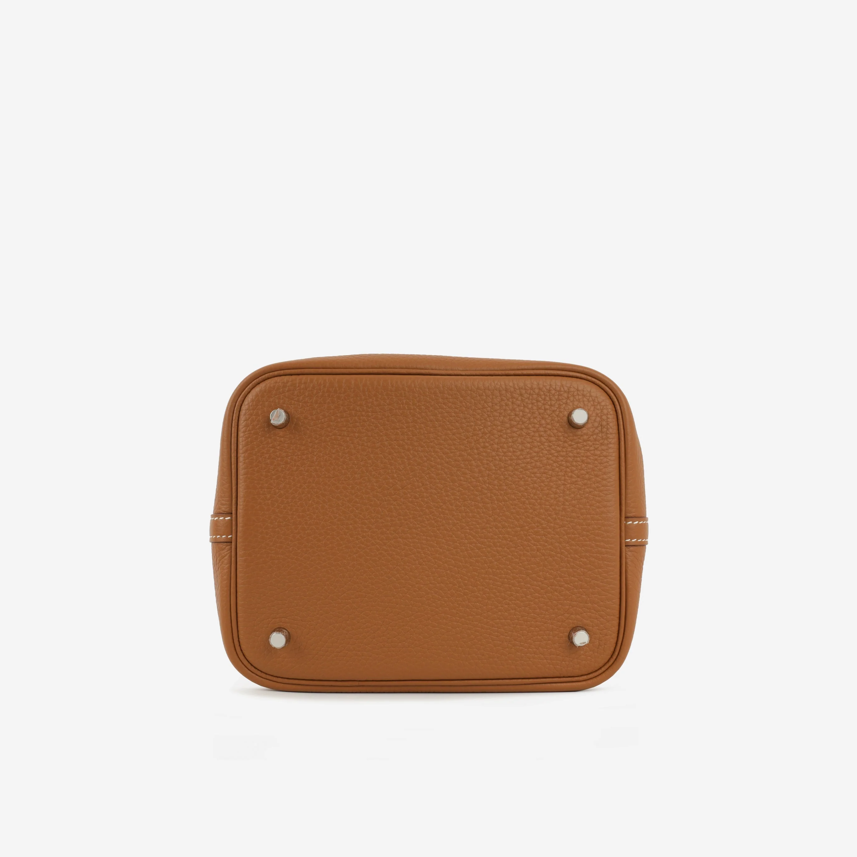 Hermès Picotin 22 - Gold Clemence | Palladium Hardware - Image 3