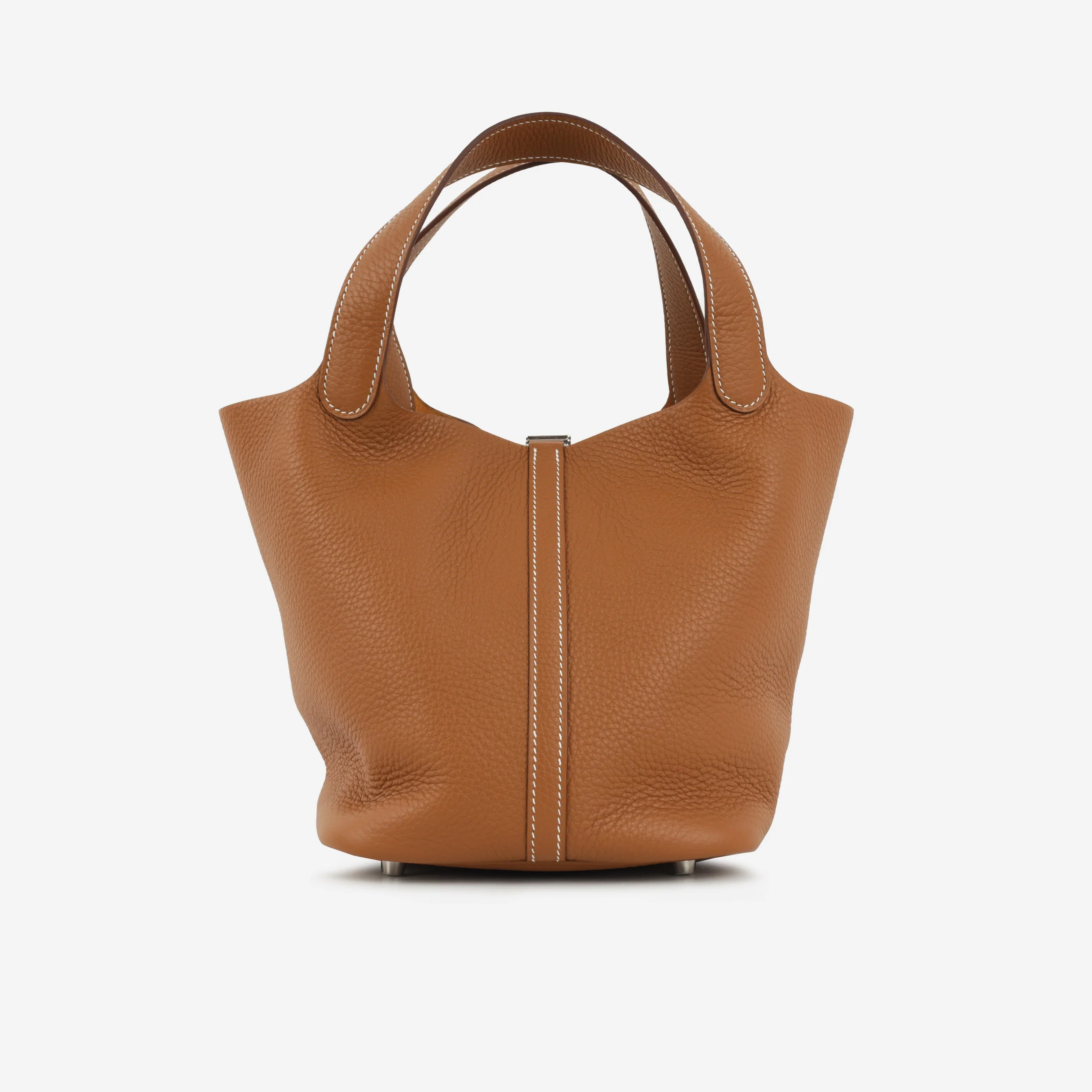 Hermès Picotin 22 - Gold Clemence | Palladium Hardware - Image 5