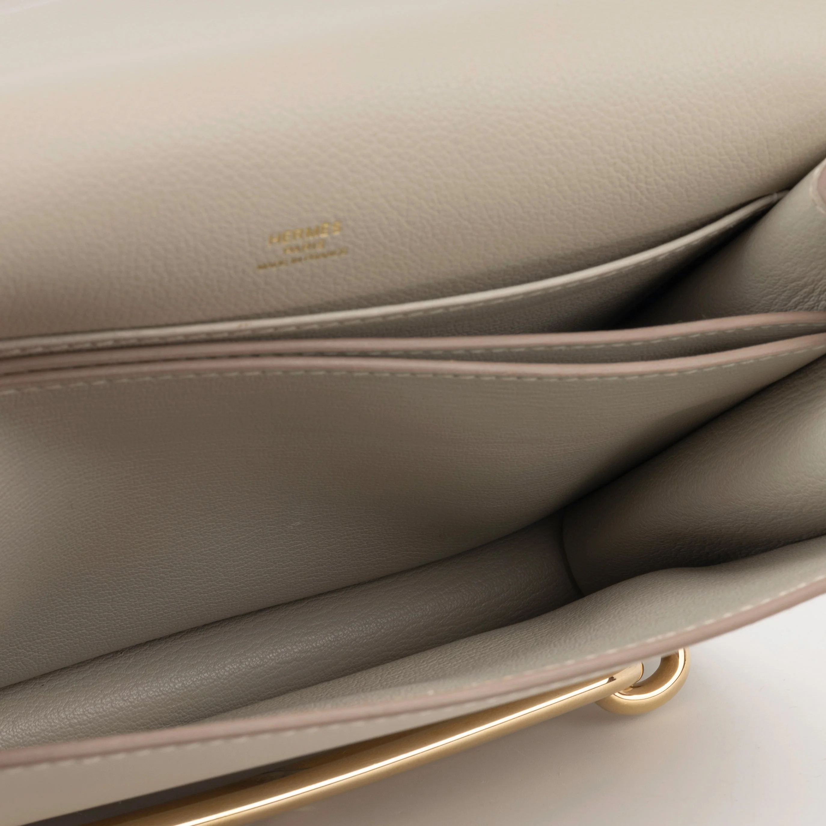 Hermès Roulis 23 - Beton Evercolor | Gold Hardware - Image 6