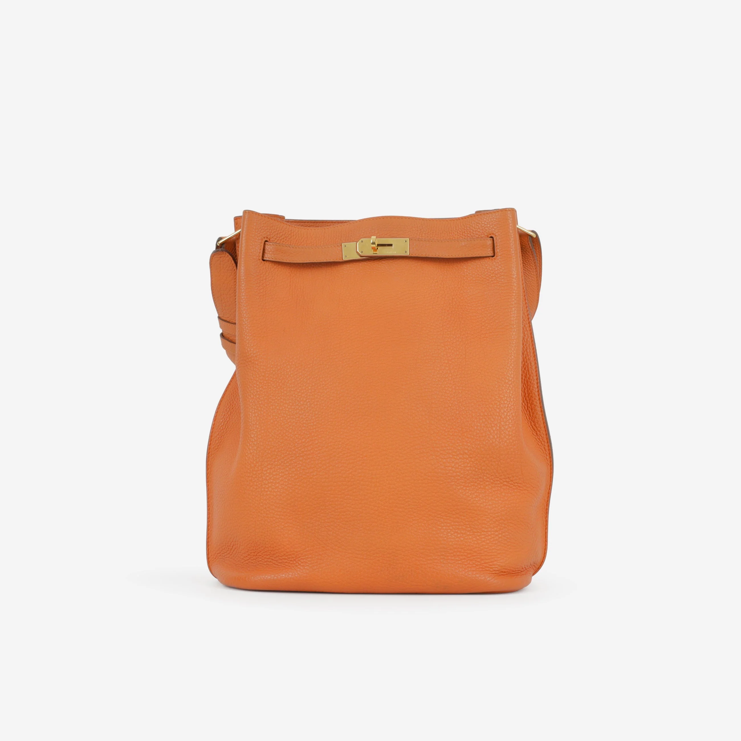 Hermès So Kelly 26 - Orange Togo | Gold Hardware