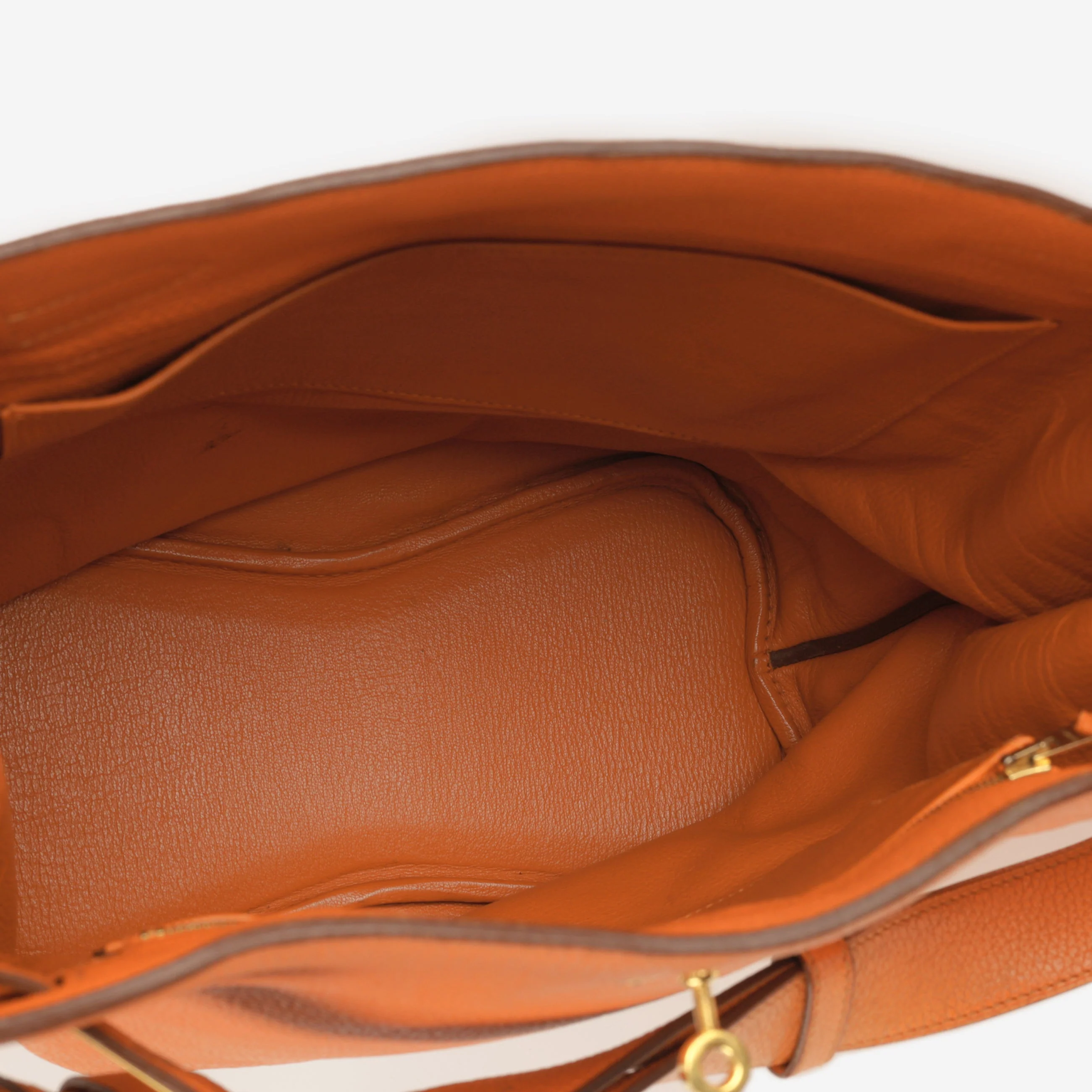Hermès So Kelly 26 - Orange Togo | Gold Hardware - Image 7