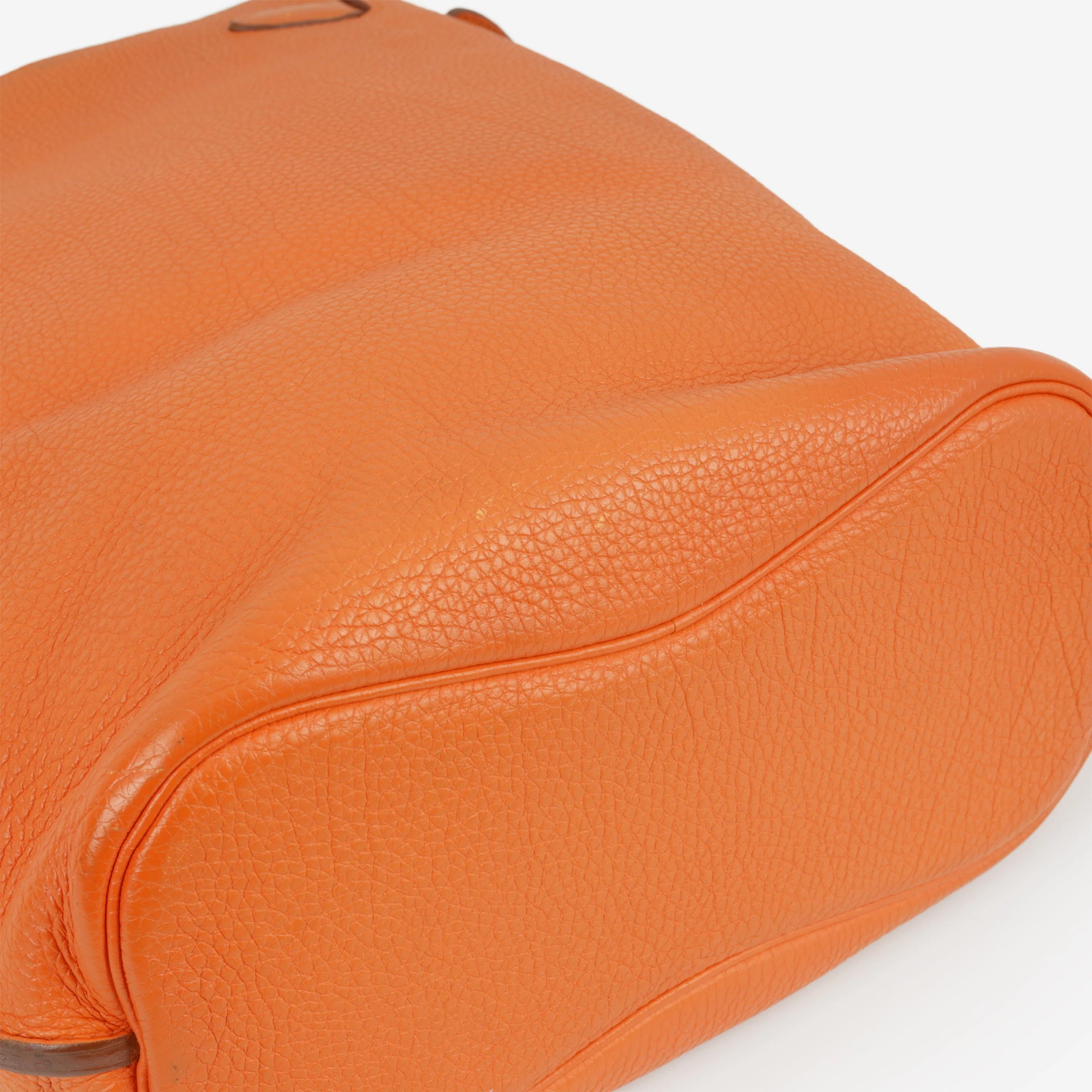 Hermès So Kelly 26 - Orange Togo | Palladium Hardware - Image 6