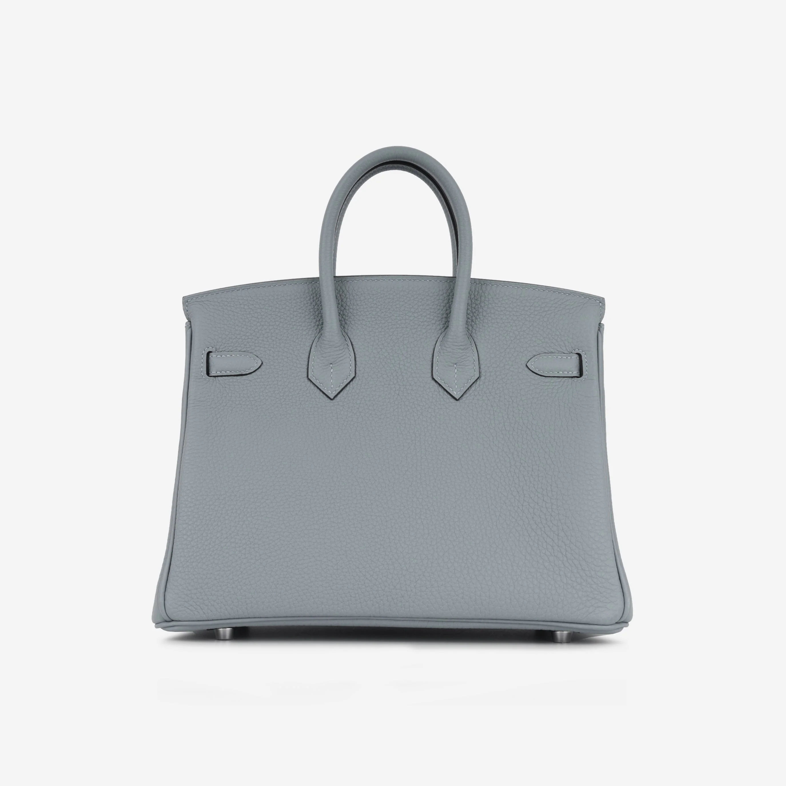 Hermès Verso Birkin 25 - Bleu Lin / Beige De Weimar Togo | Palladium Hardware - Image 2