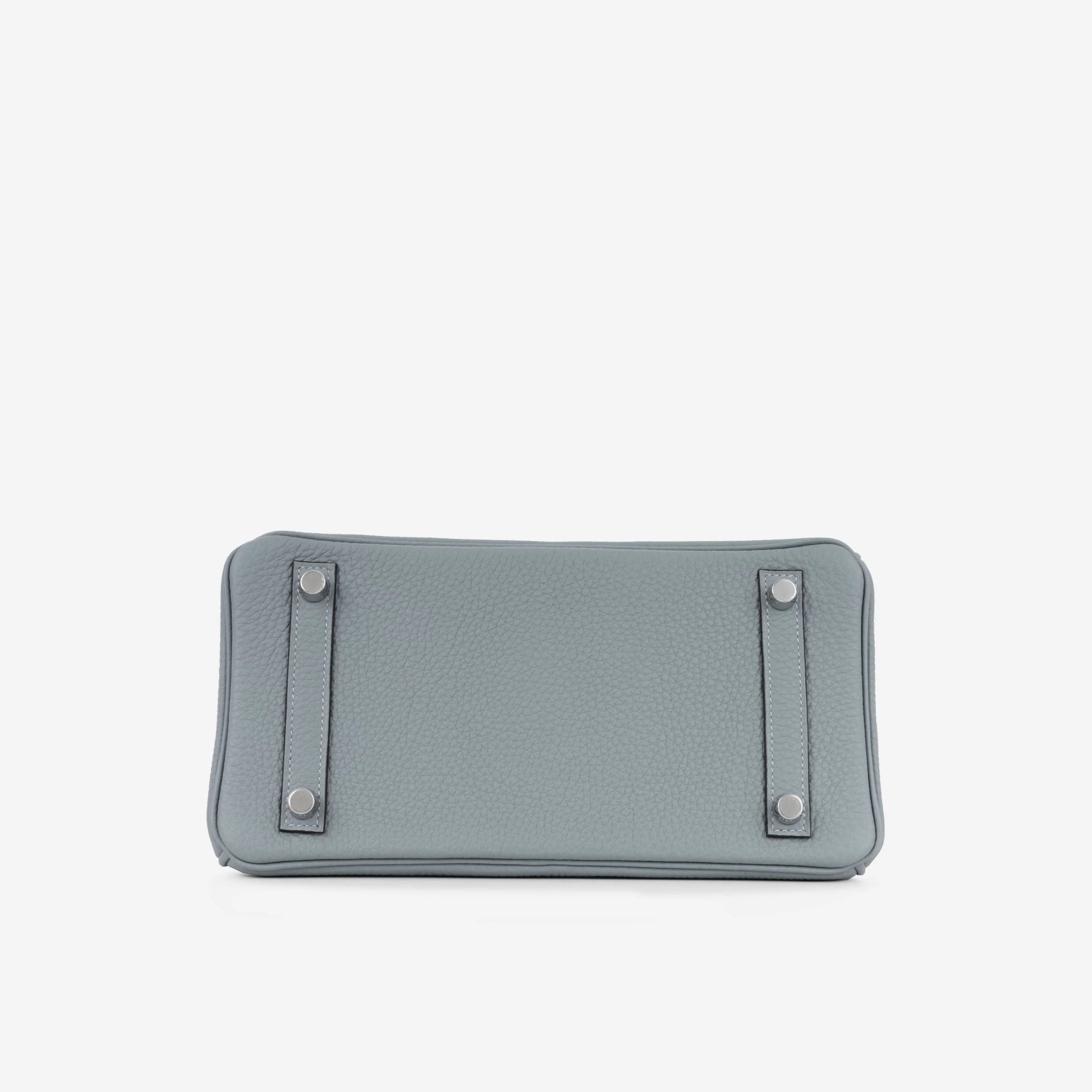 Hermès Verso Birkin 25 - Bleu Lin / Beige De Weimar Togo | Palladium Hardware - Image 3