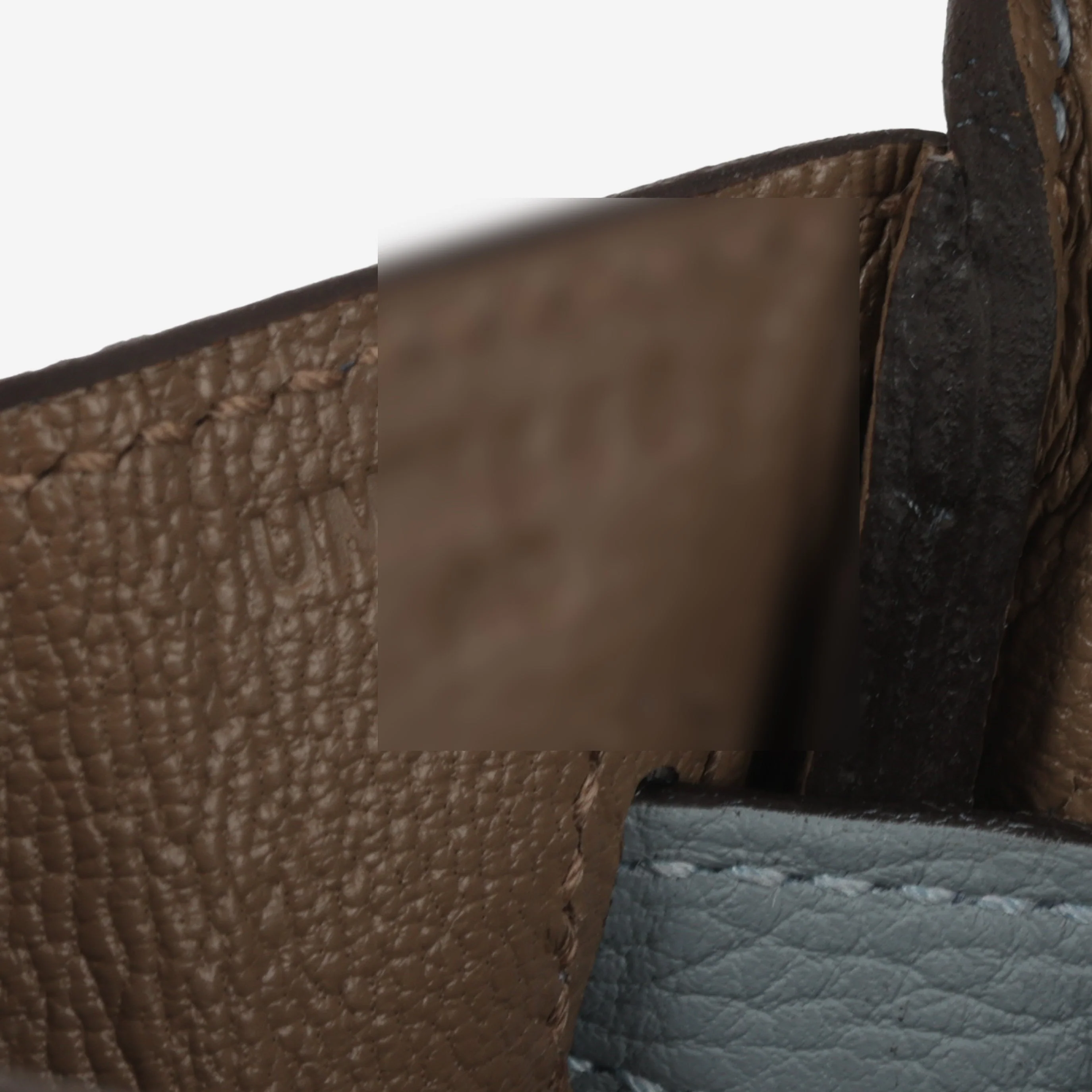 Hermès Verso Birkin 25 - Bleu Lin / Beige De Weimar Togo | Palladium Hardware - Image 7