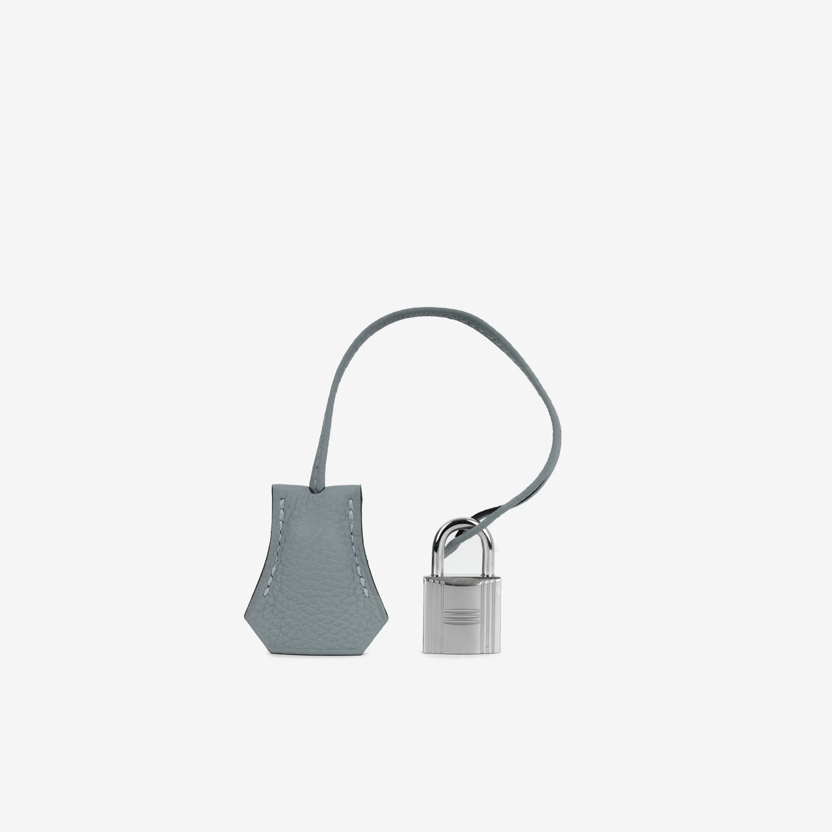 Hermès Verso Birkin 25 - Bleu Lin / Beige De Weimar Togo | Palladium Hardware - Image 8