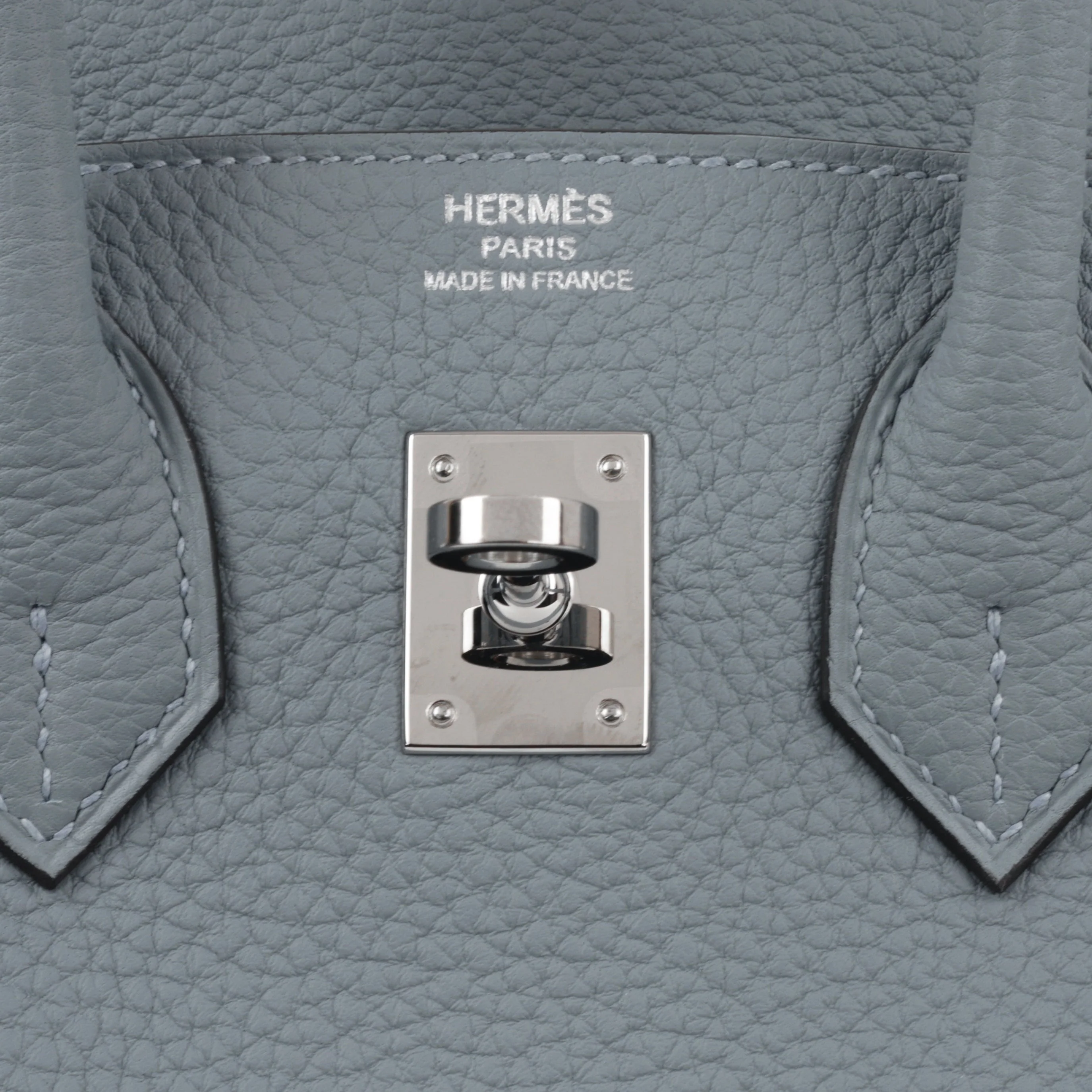 Hermès Verso Birkin 25 - Bleu Lin / Beige De Weimar Togo | Palladium Hardware - Image 9