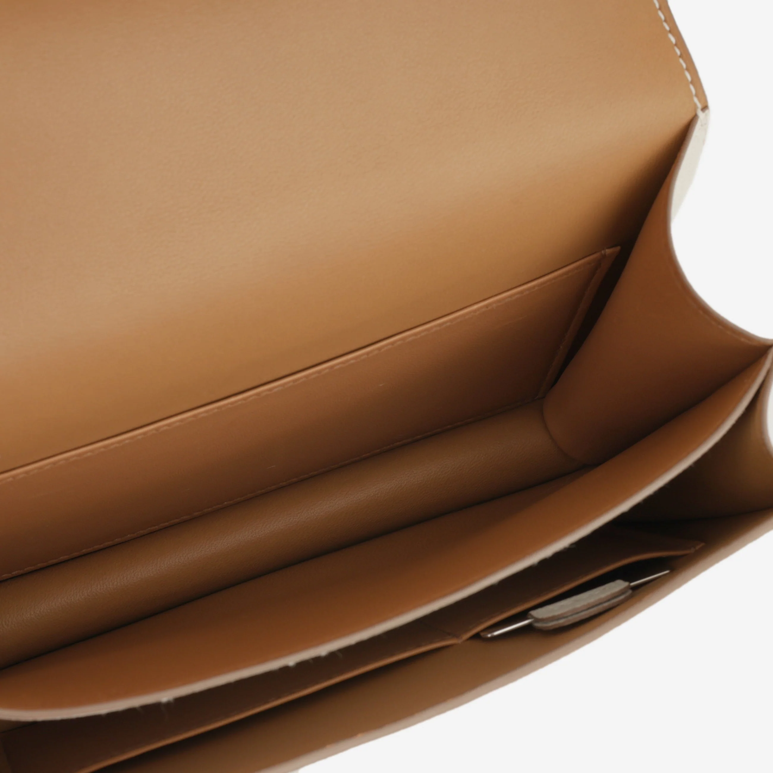 Hermès Verso Constance 18 - Mushroom Chevre Mysore / Biscuit Interior | Gold Hardware - Image 6