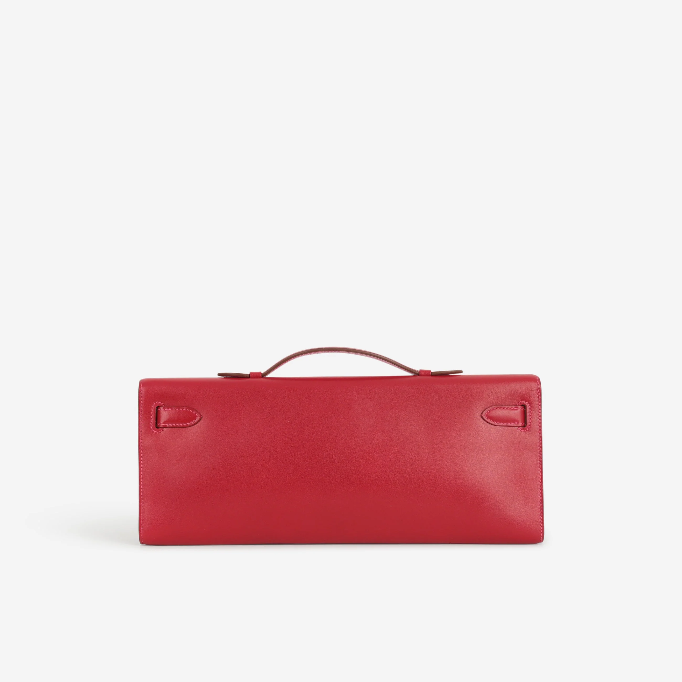Hermès Verso Kelly Cut - Rubis Tadelakt / Rose Shocking Interior | Palladium Hardware - Image 3