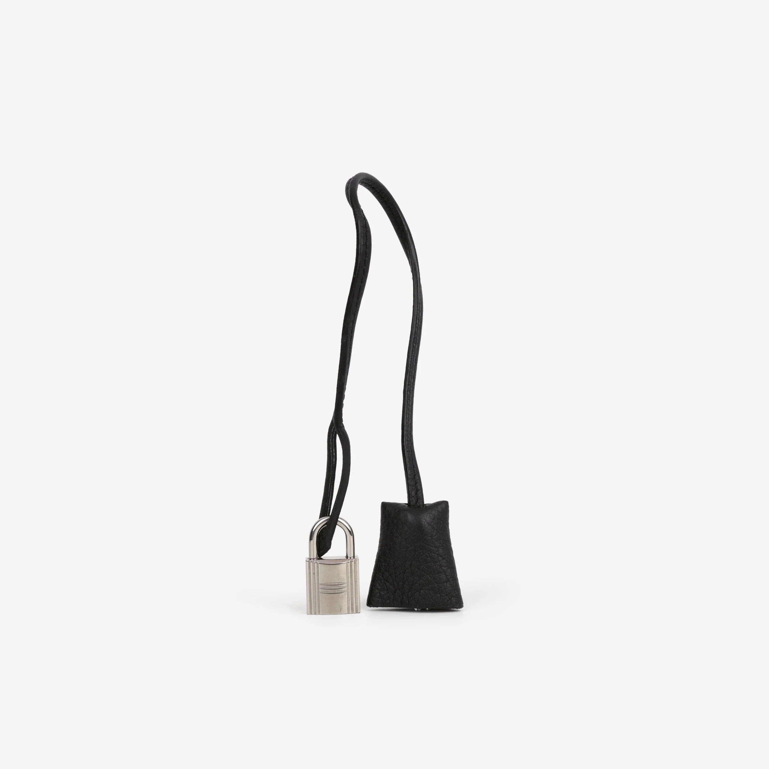 Hermès Victoria 50 - Black Clemence | Palladium Hardware - Image 11