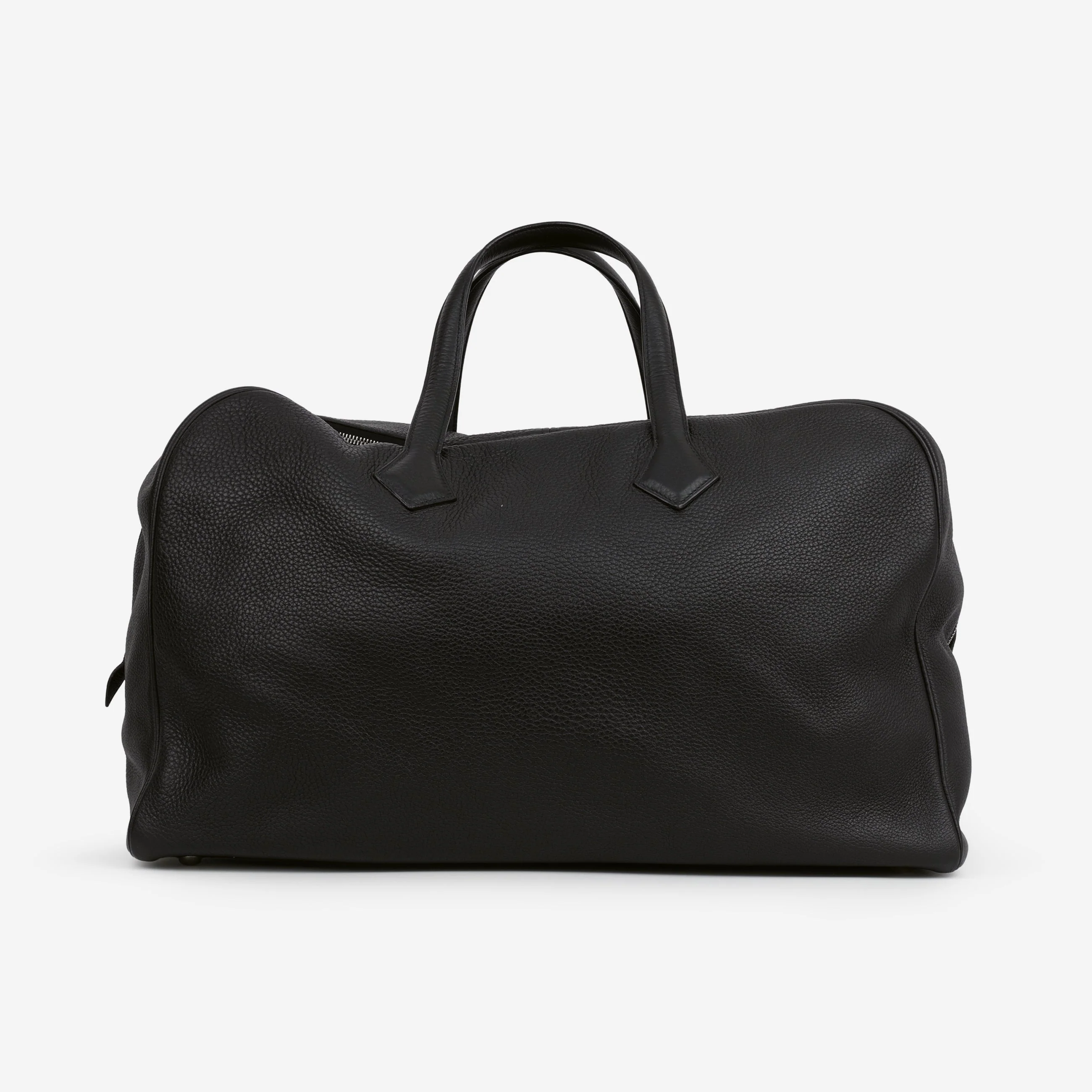 Hermès Victoria 50 - Black Clemence | Palladium Hardware - Image 3