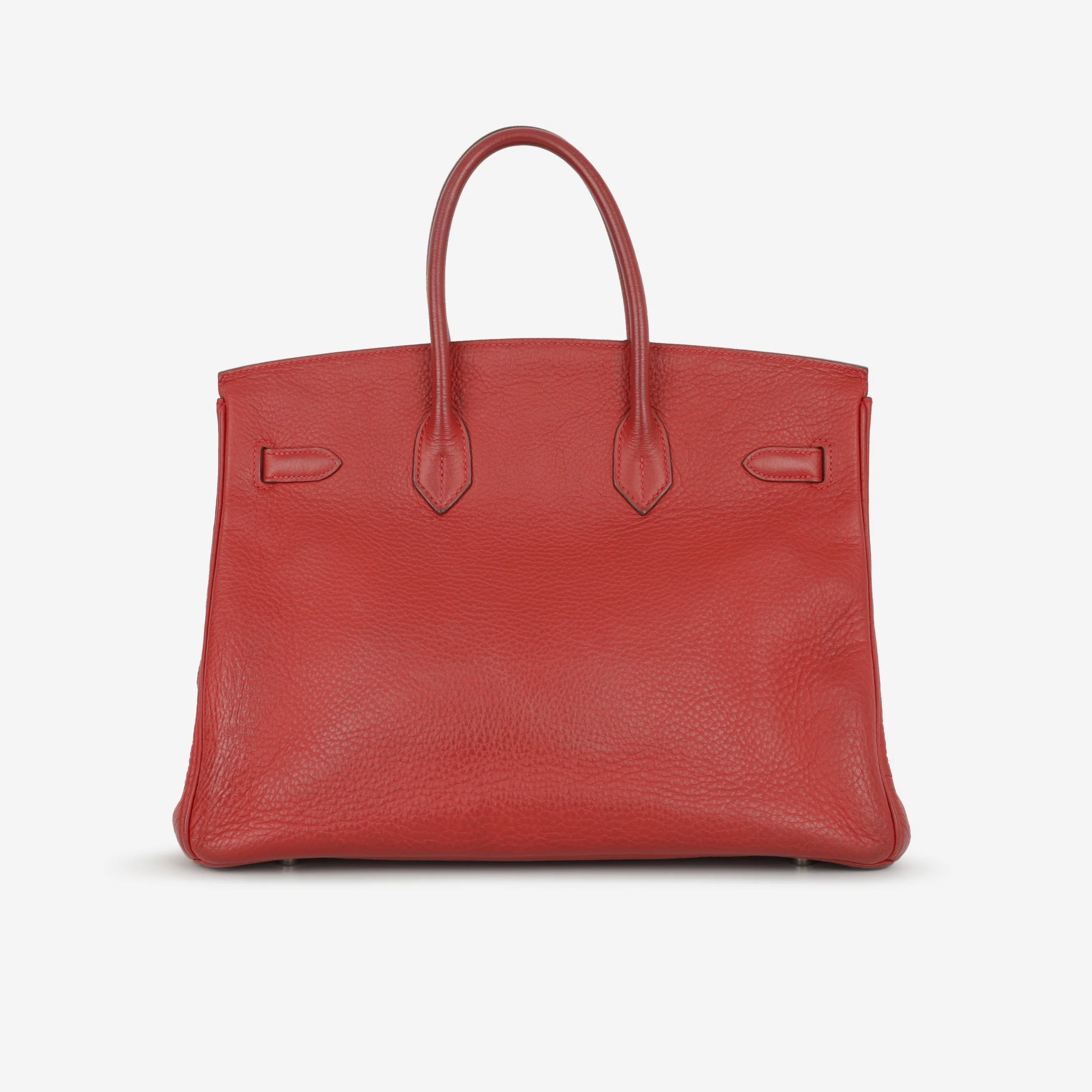 Hermès Vintage Birkin 35 - Rouge Garance Clemence | Palladium Hardware - Image 3