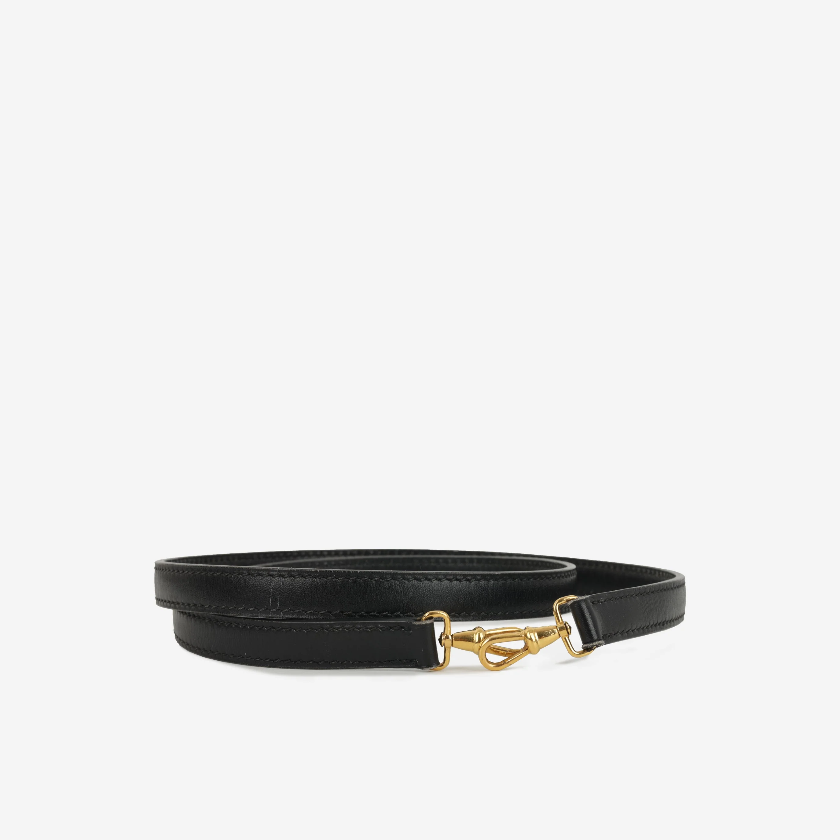 Hermès Vintage Kelly 20 - Black Box Calf | Gold Hardware - Image 14