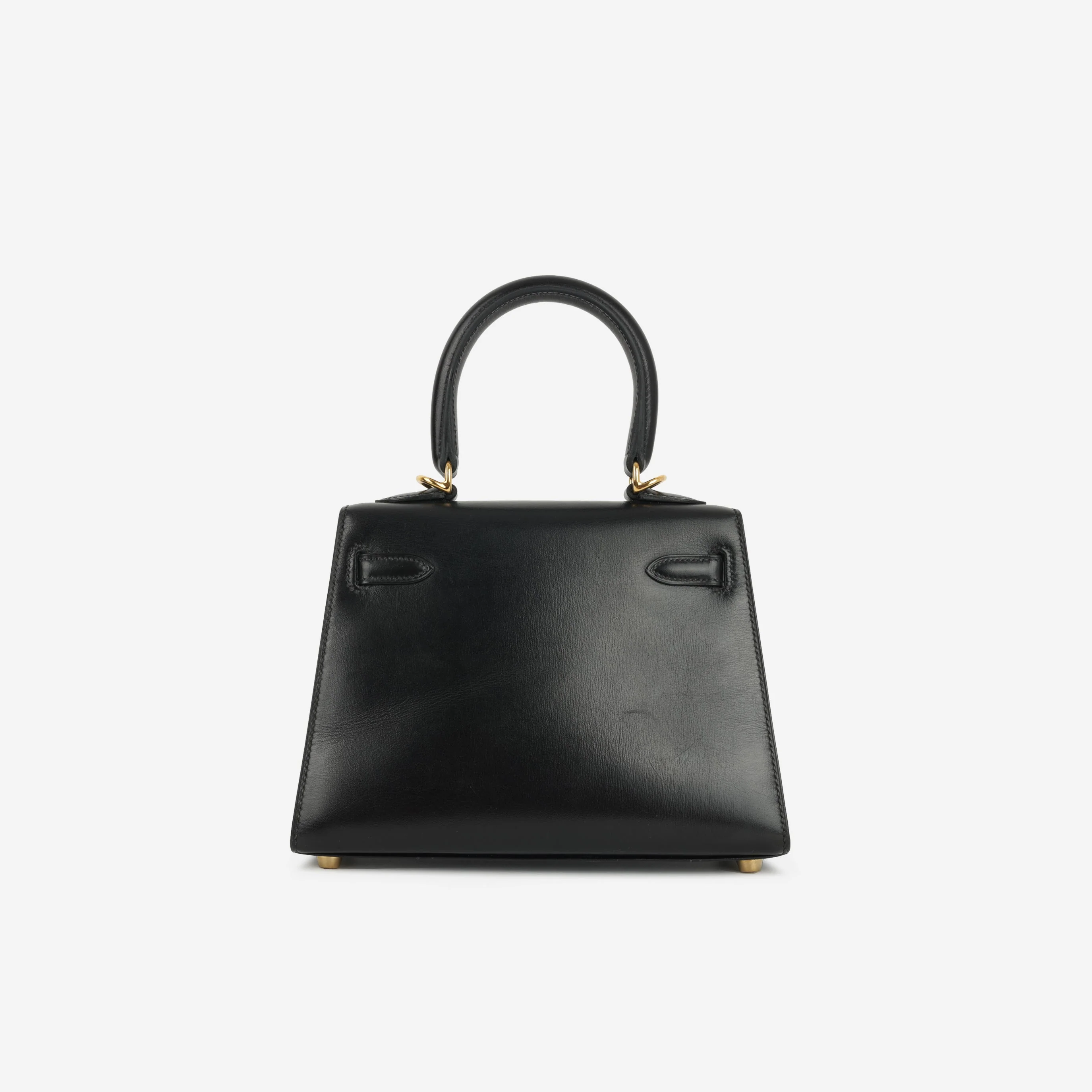 Hermès Vintage Kelly 20 - Black Box Calf | Gold Hardware - Image 3