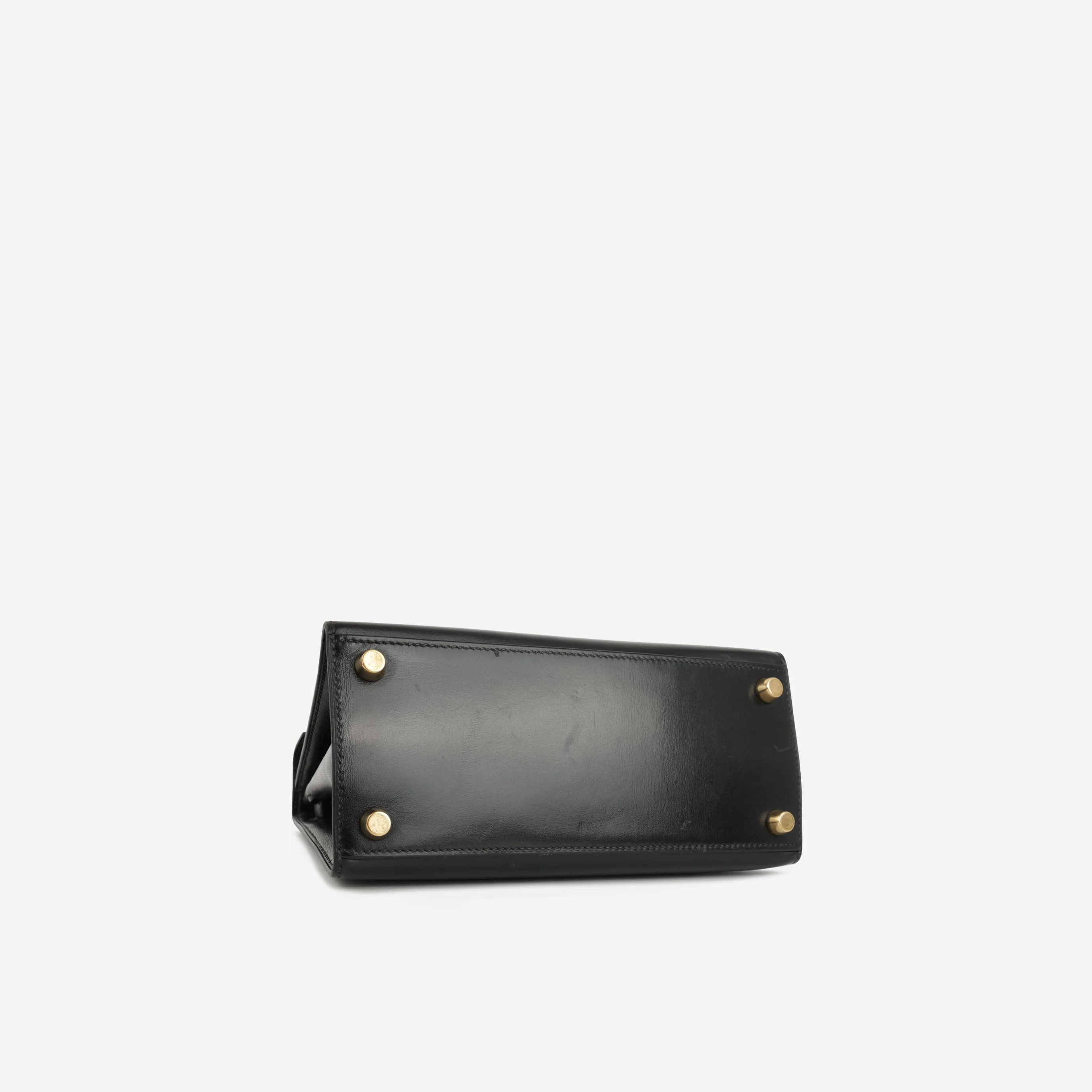 Hermès Vintage Kelly 20 - Black Box Calf | Gold Hardware - Image 4